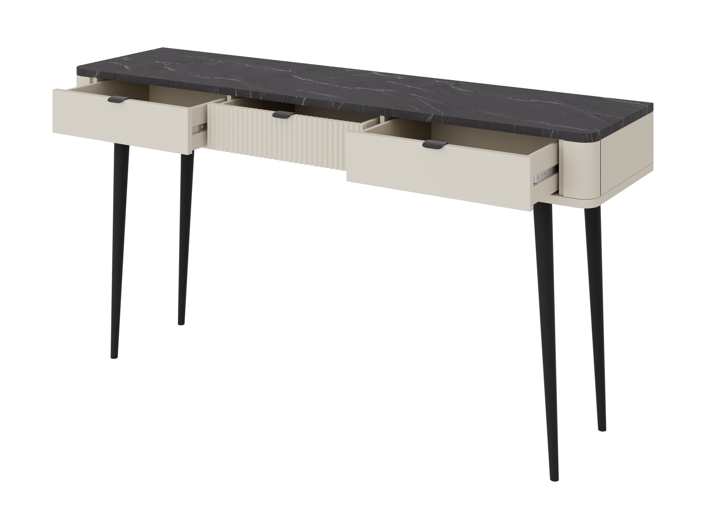 Íróasztal Lufela 114 (Kasmír + Szürke márvány)