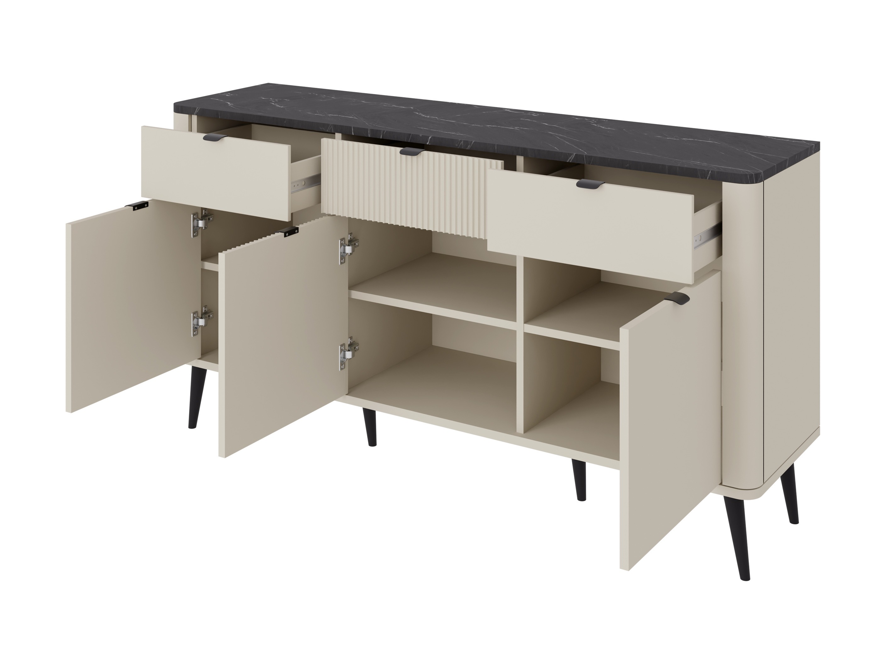 Komód Lufela 109 (Kasmír + Dió)