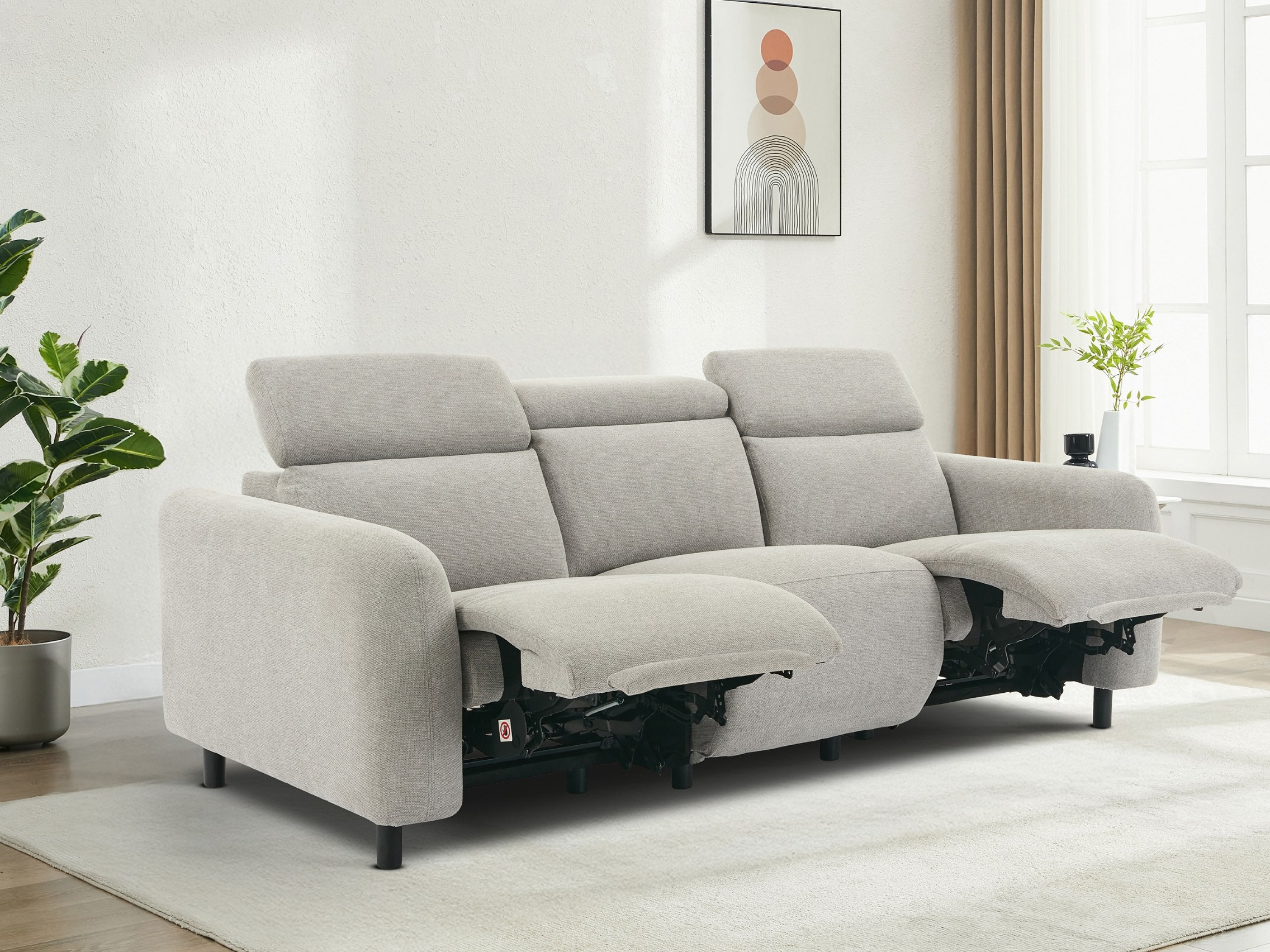 Relax kanapé Denton 1511 (Világosszürke)