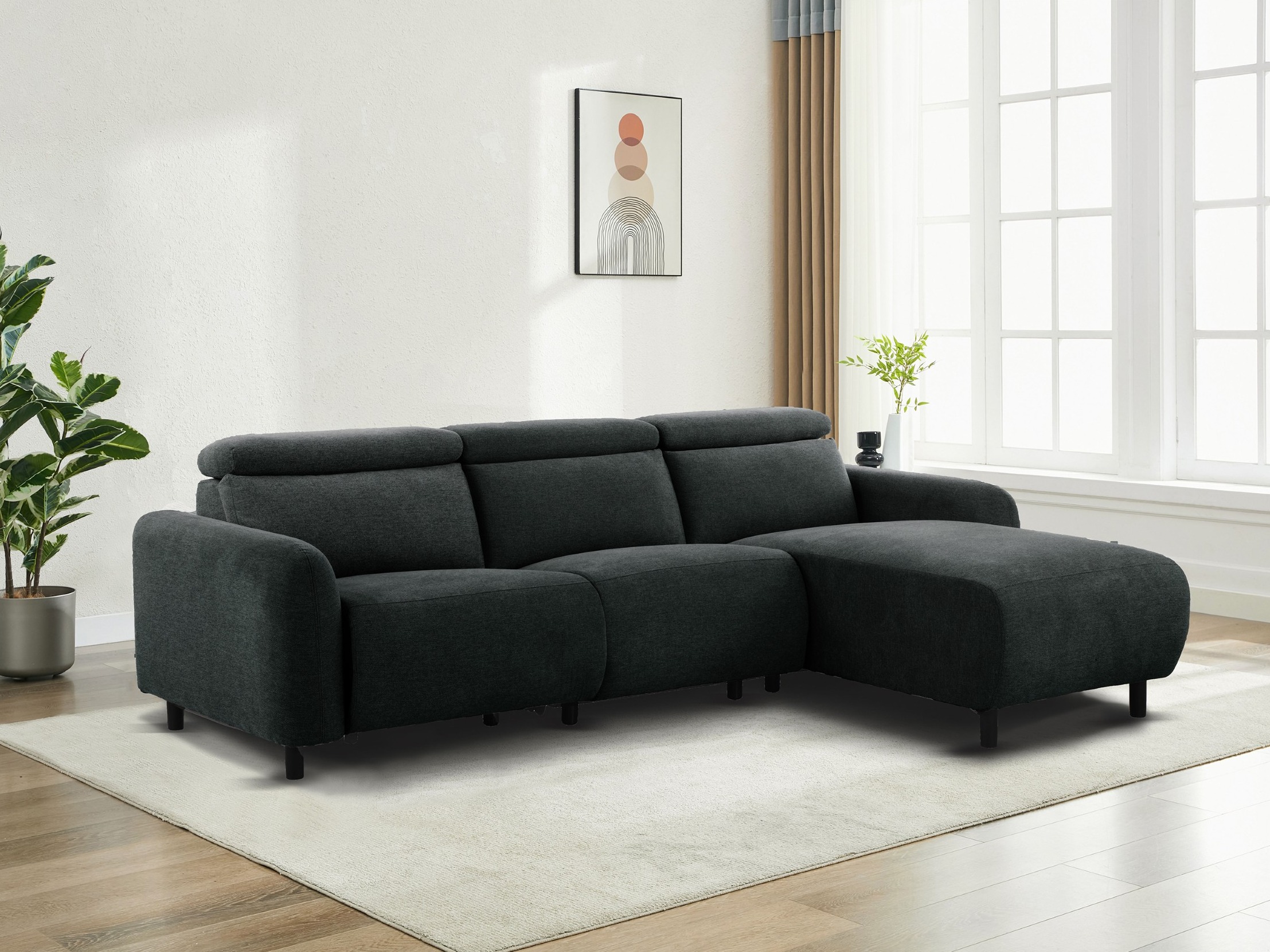 Relax sarokkanapé Denton 1510 (Antracit)