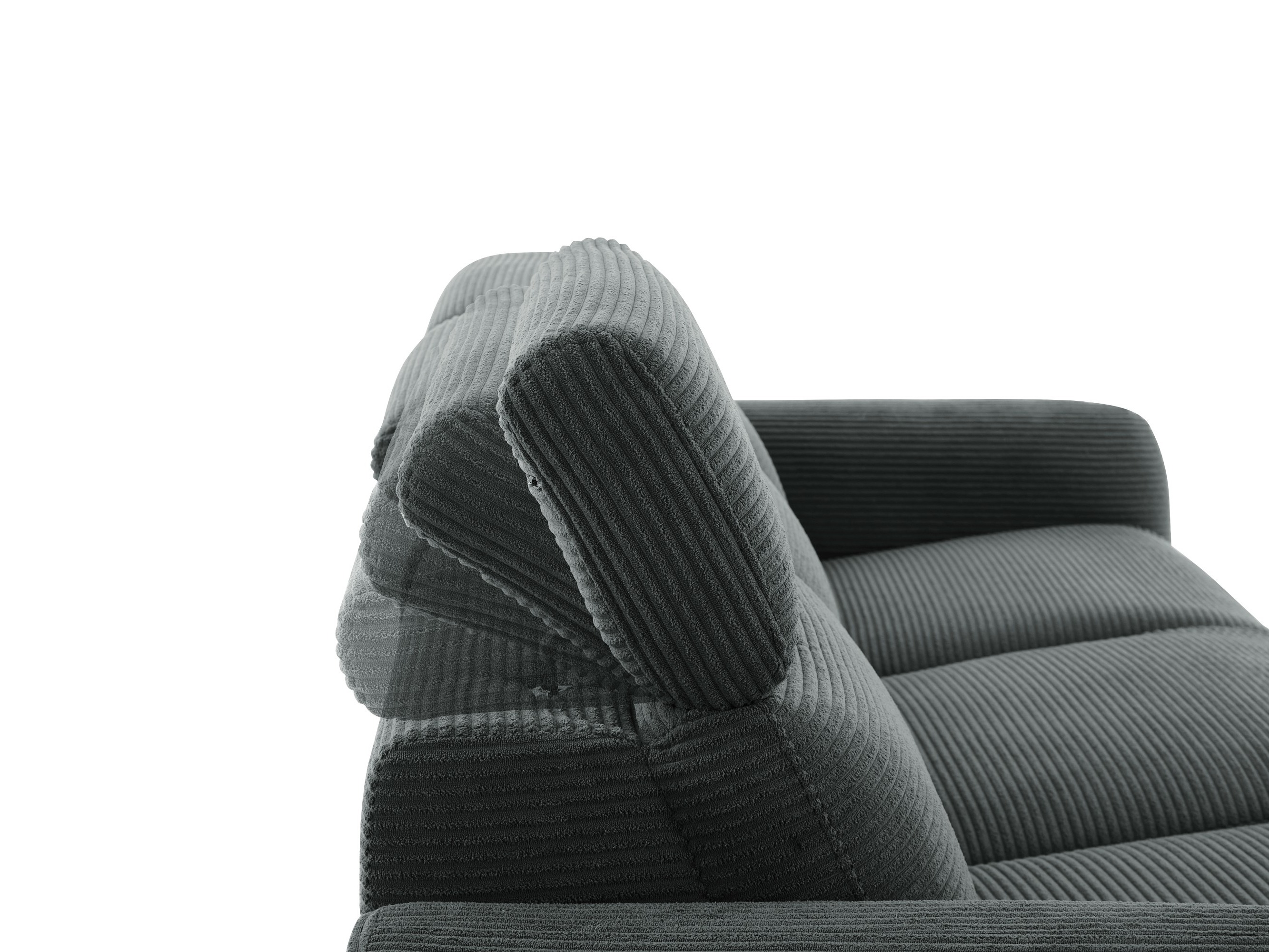 Relax kanapé Denton 1511 (Sötétszürke)