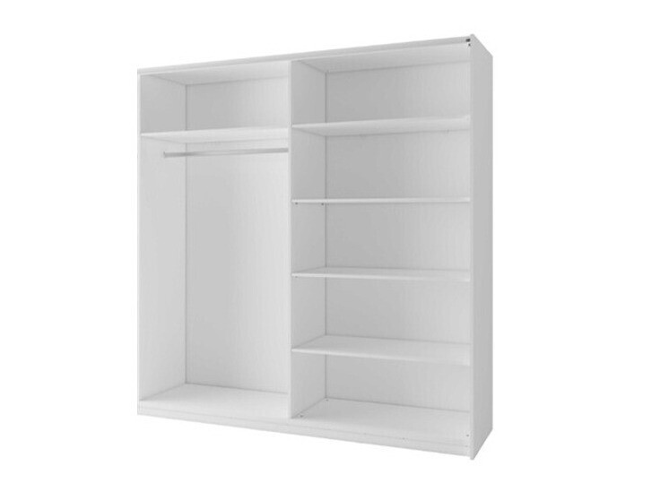 Gardróbszekrény Baytown 137 (Fehér)