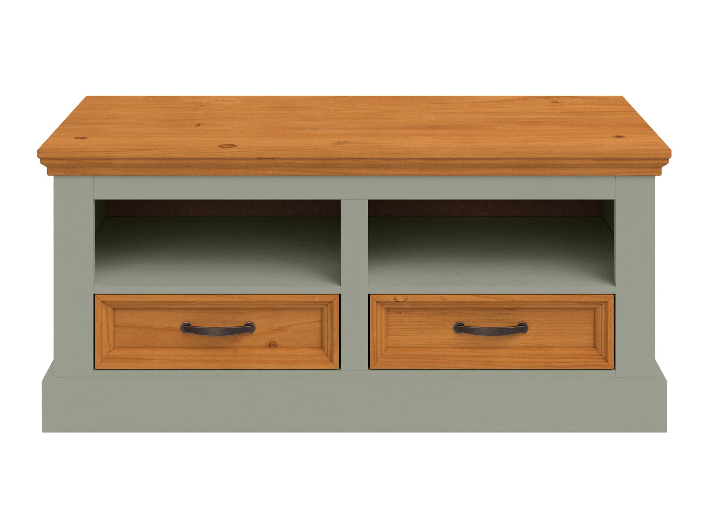 Komód Tolelio 128 (Zöld + Fenyő)