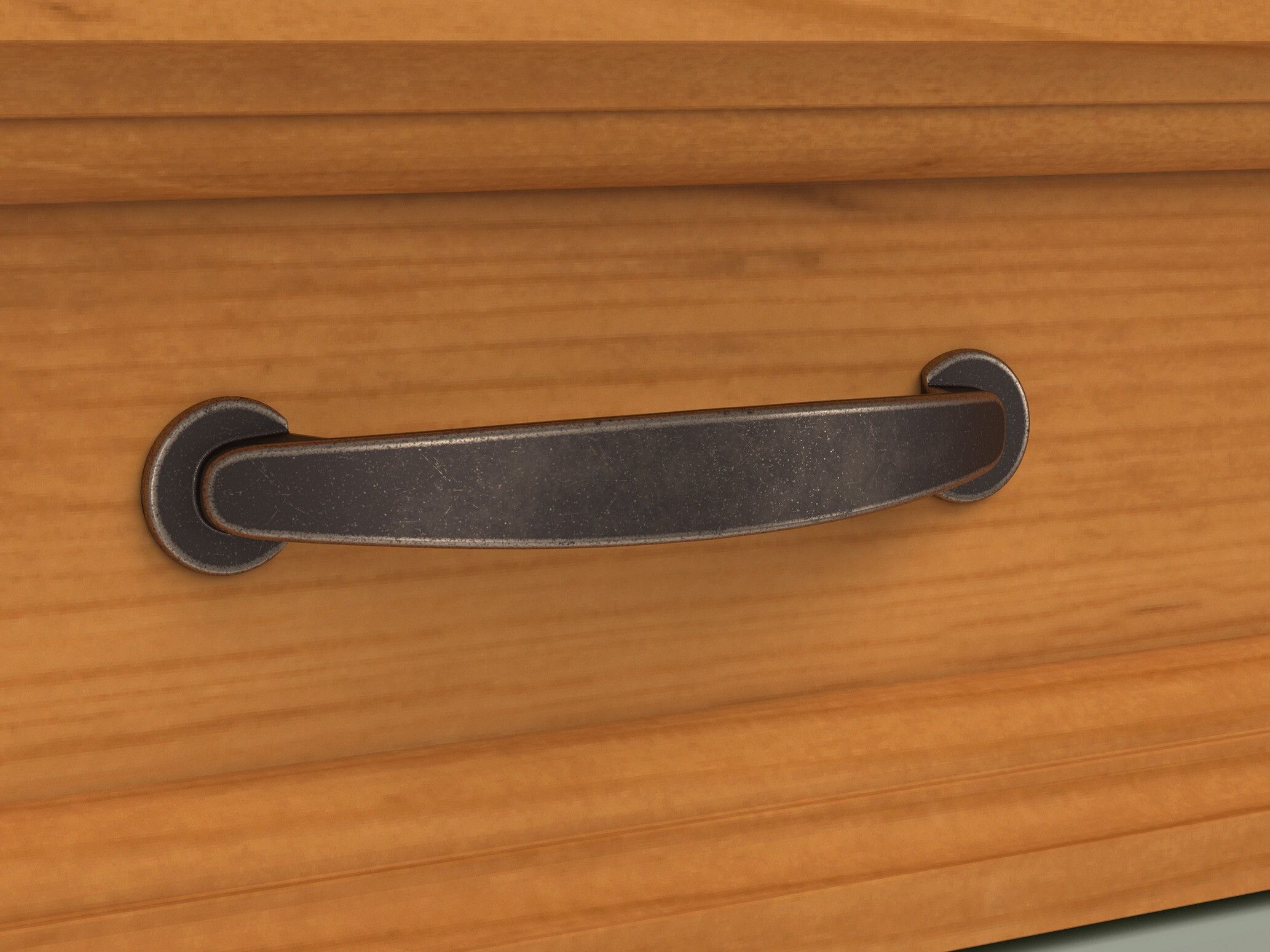 Komód Tolelio 128 (Zöld + Fenyő)