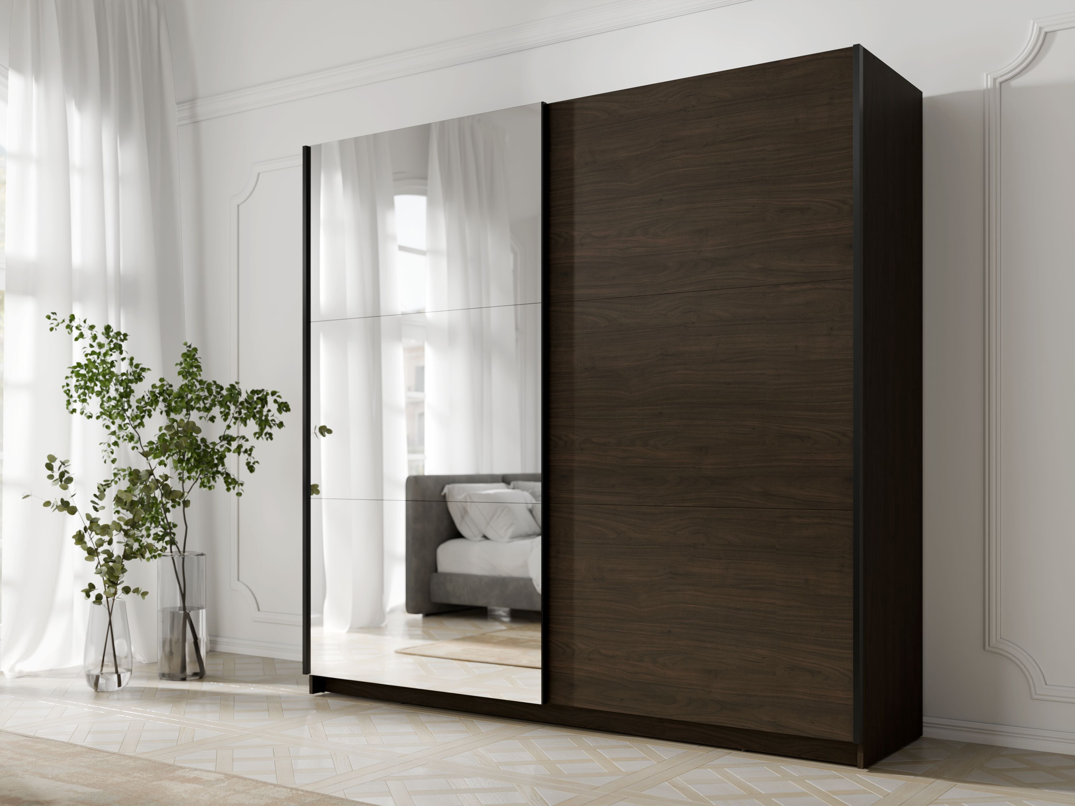 Gardróbszekrény Baytown 138 (Dió)