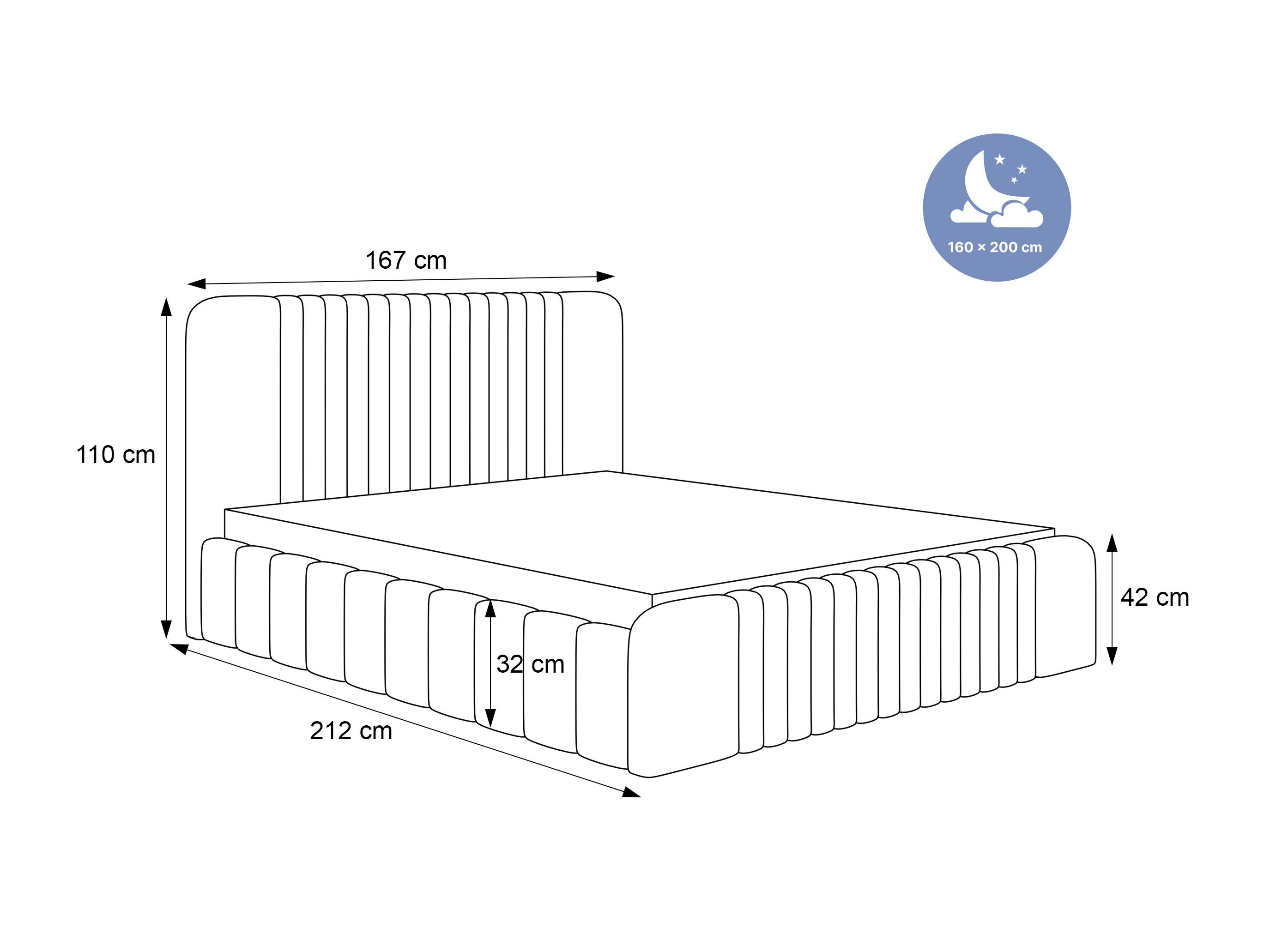 Ágy Hesperia 108 (Dream Velvet 202.02)