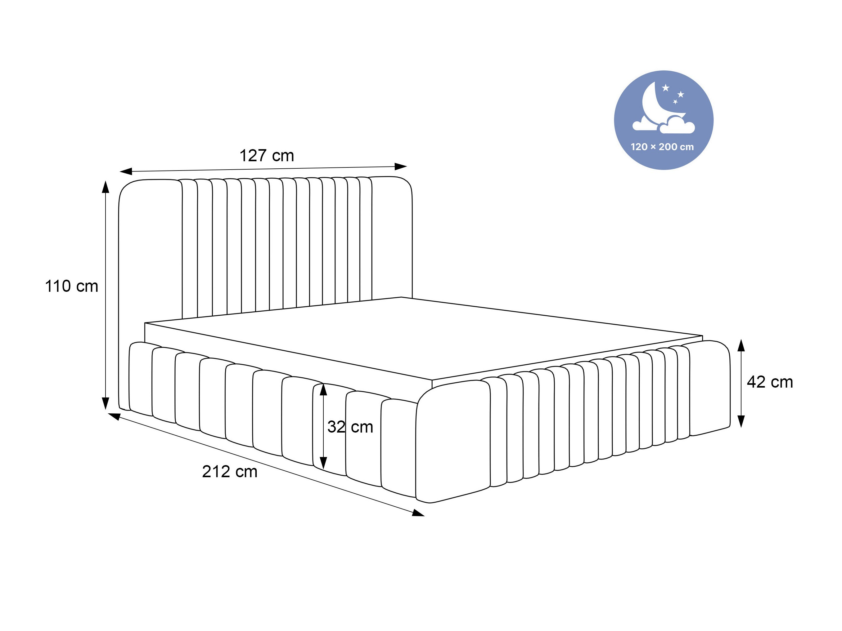 Ágy Hesperia 108 (Dream Velvet 202.24)