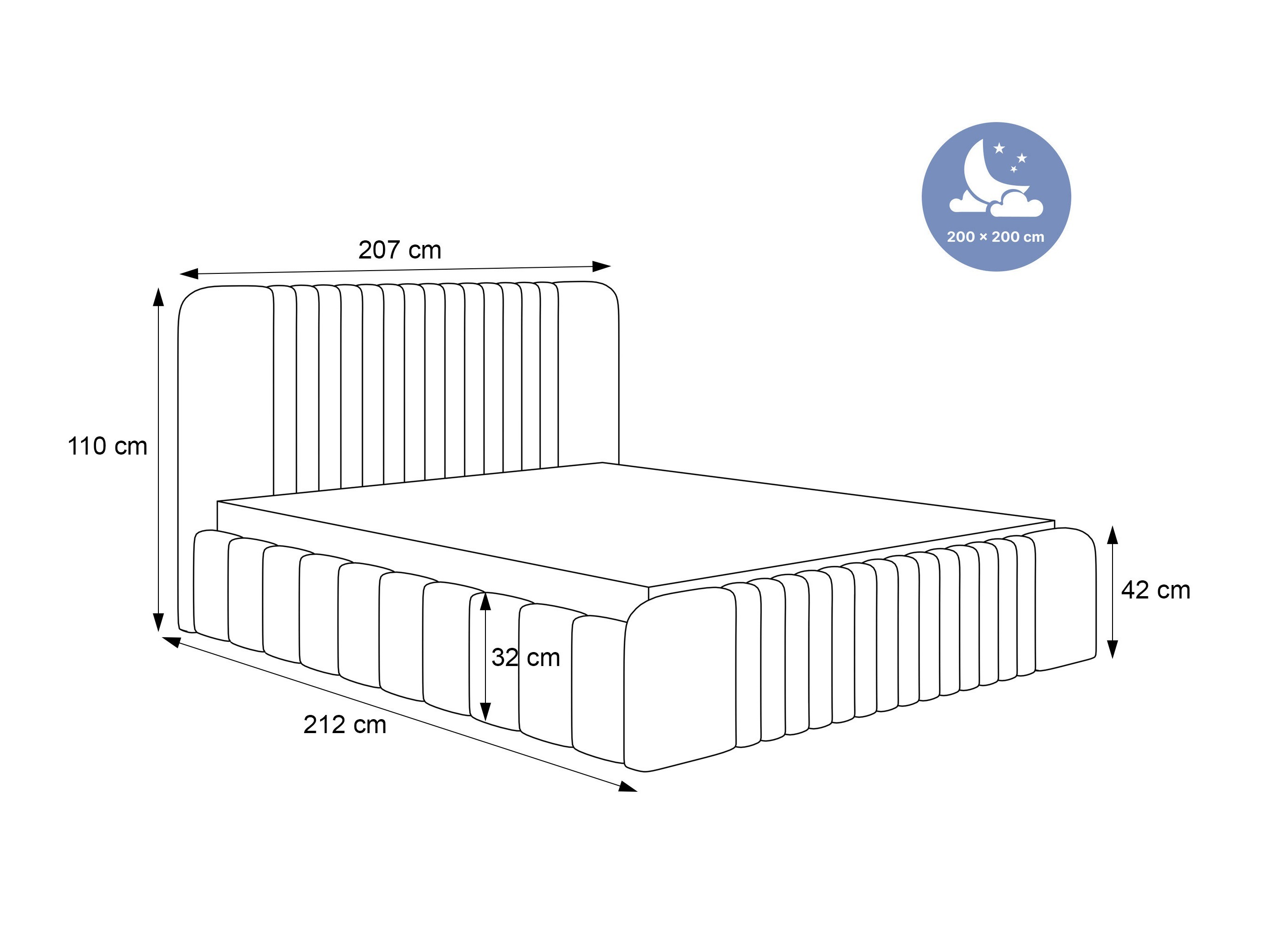 Ágy Hesperia 108 (Dream Velvet 202.24)