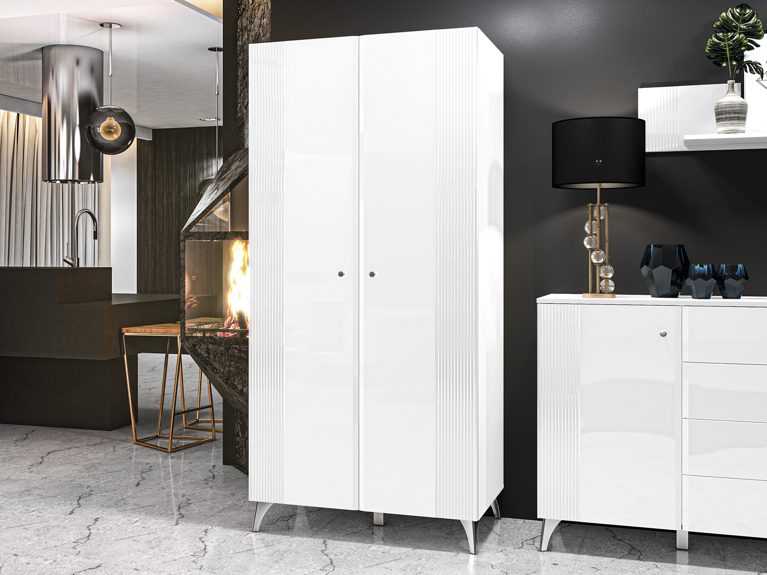 Gardróbszekrény Madison U100