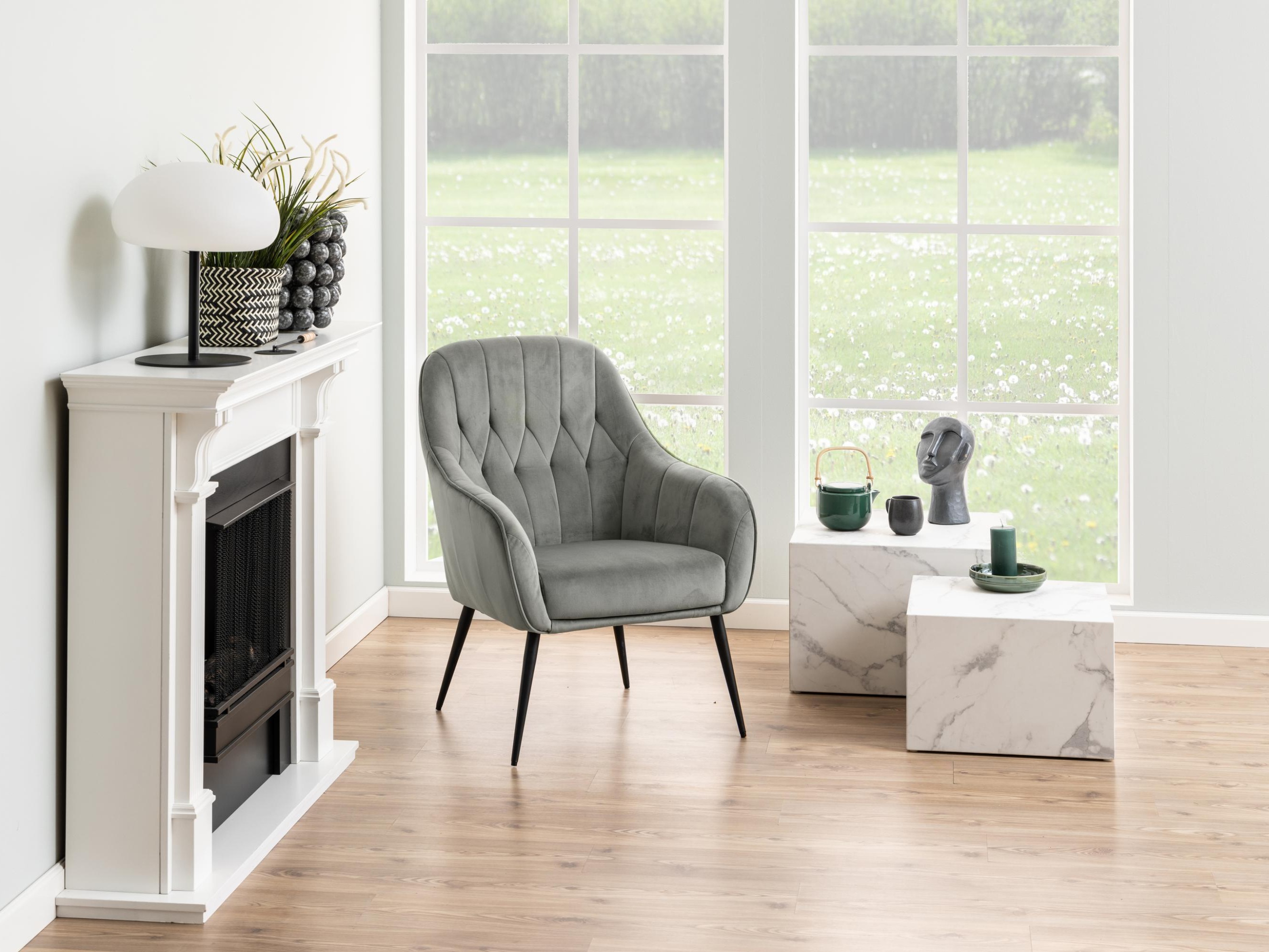 Dohányzóasztal szett Norsica 603 (Fehér márvány)