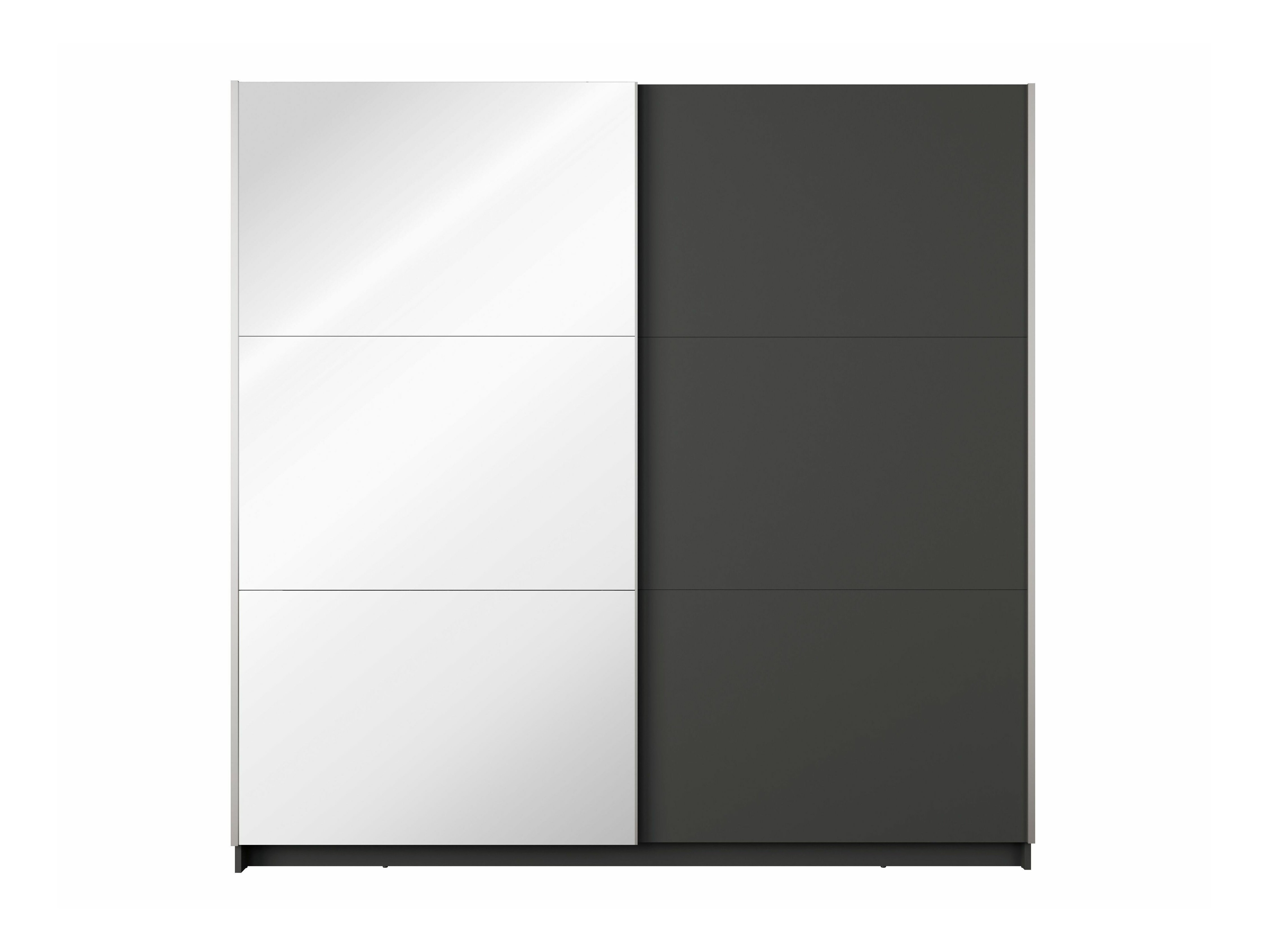 Gardróbszekrény Baytown 139 (Grafit)