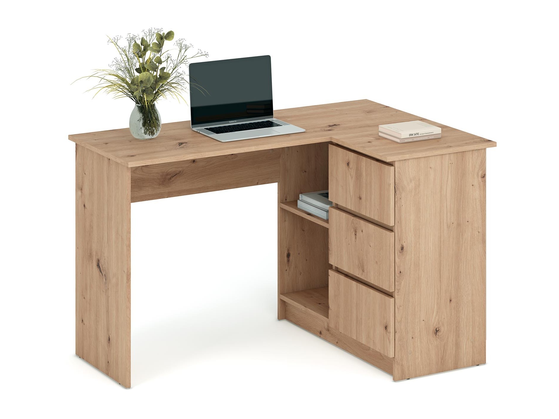 Sarok íróasztal Houston 1950 (Artisan tölgy)