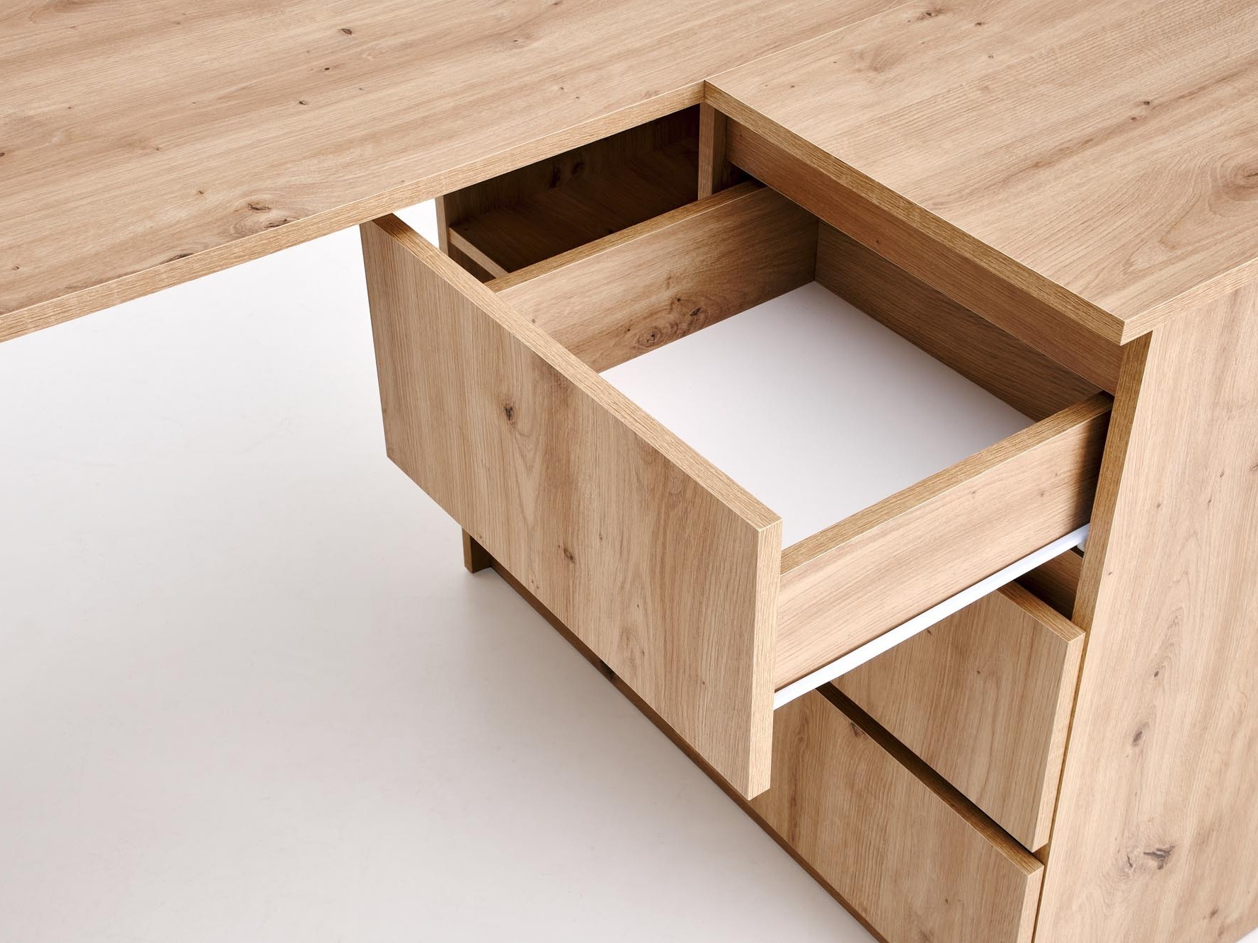 Sarok íróasztal Houston 1950 (Artisan tölgy)