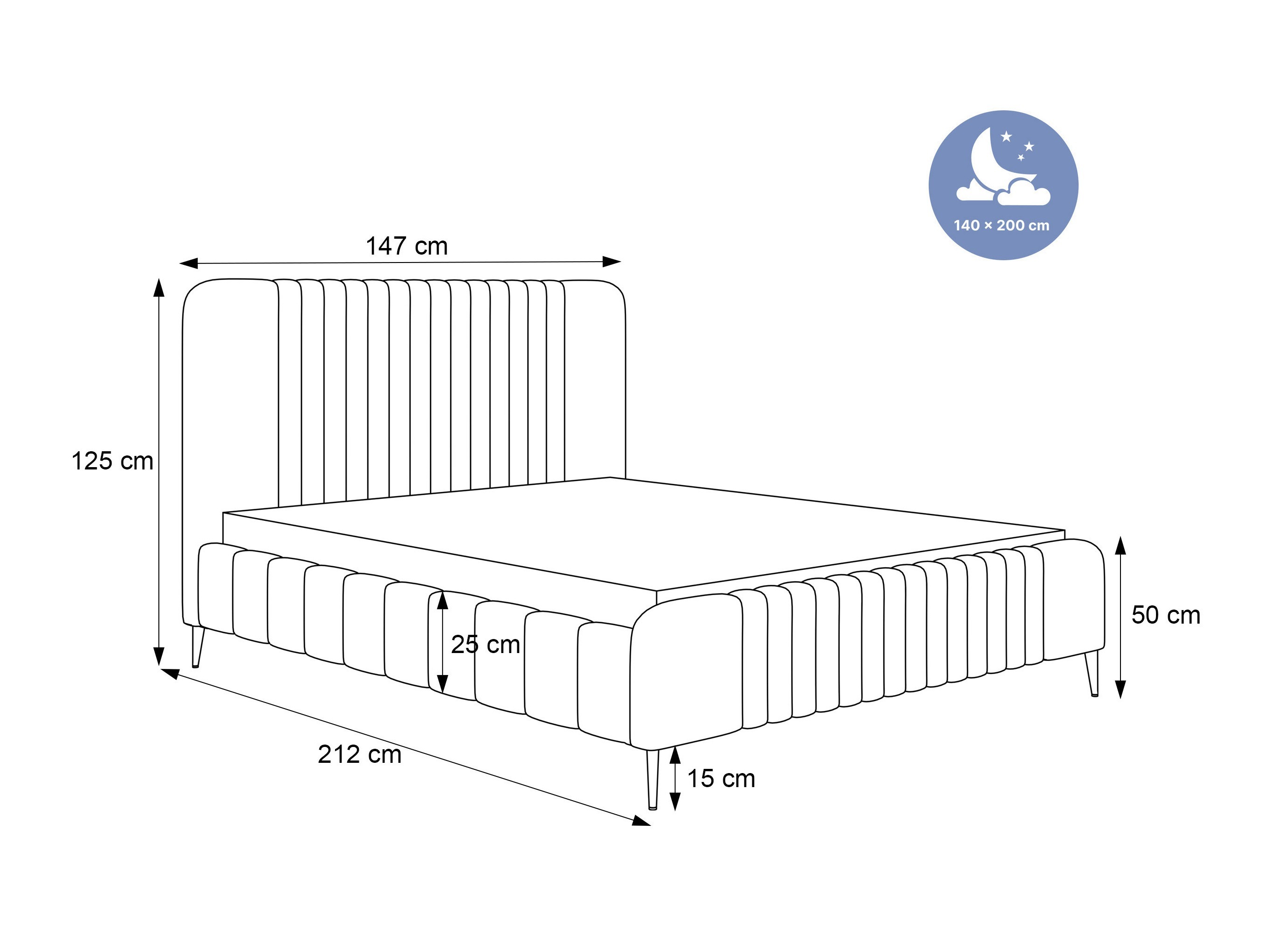 Ágy Hesperia 109 (Dream Velvet 202.32)