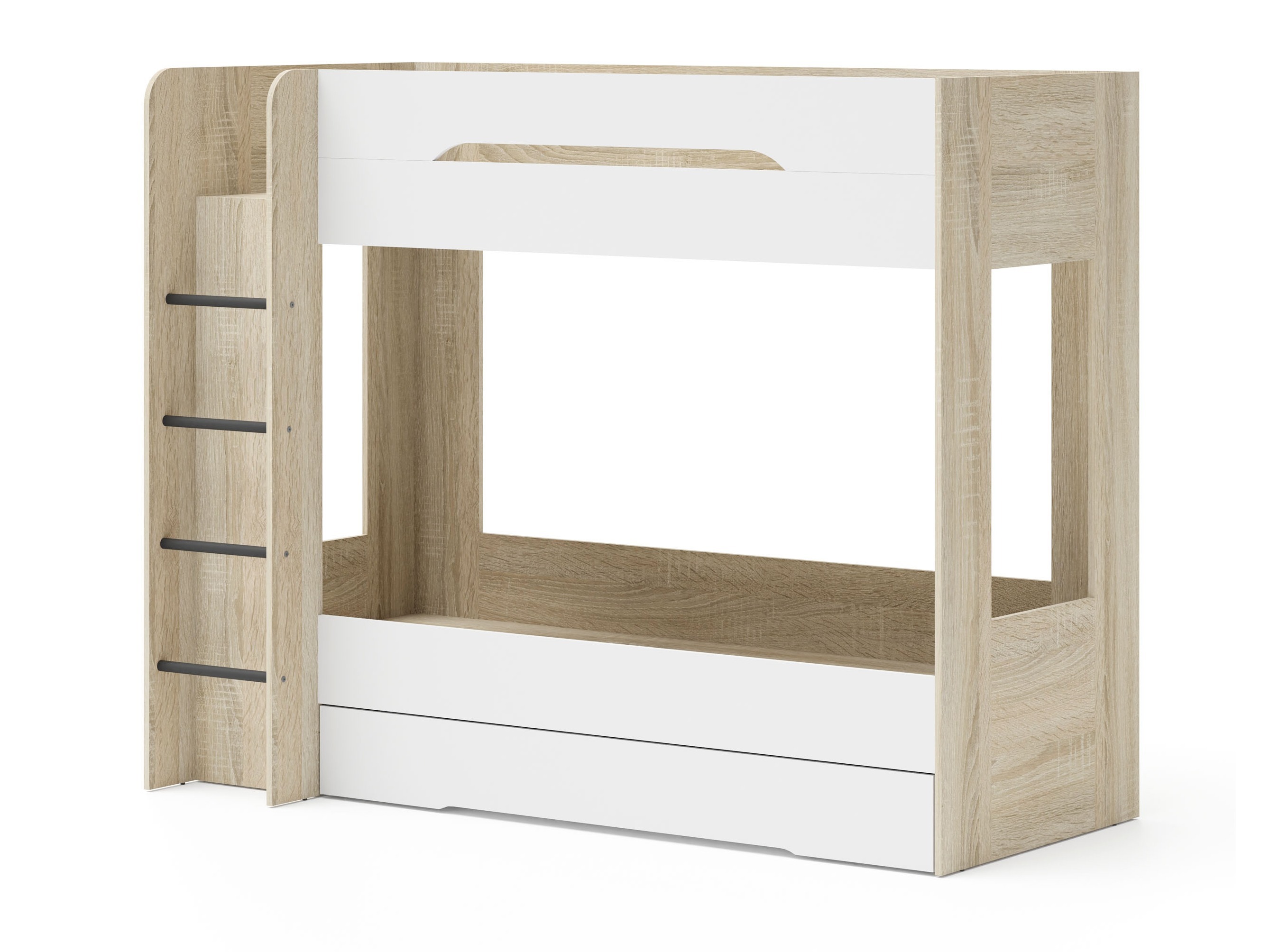 Gyerekszoba garnitúra Elitenu 105 (Sonoma tölgy + Fehér)