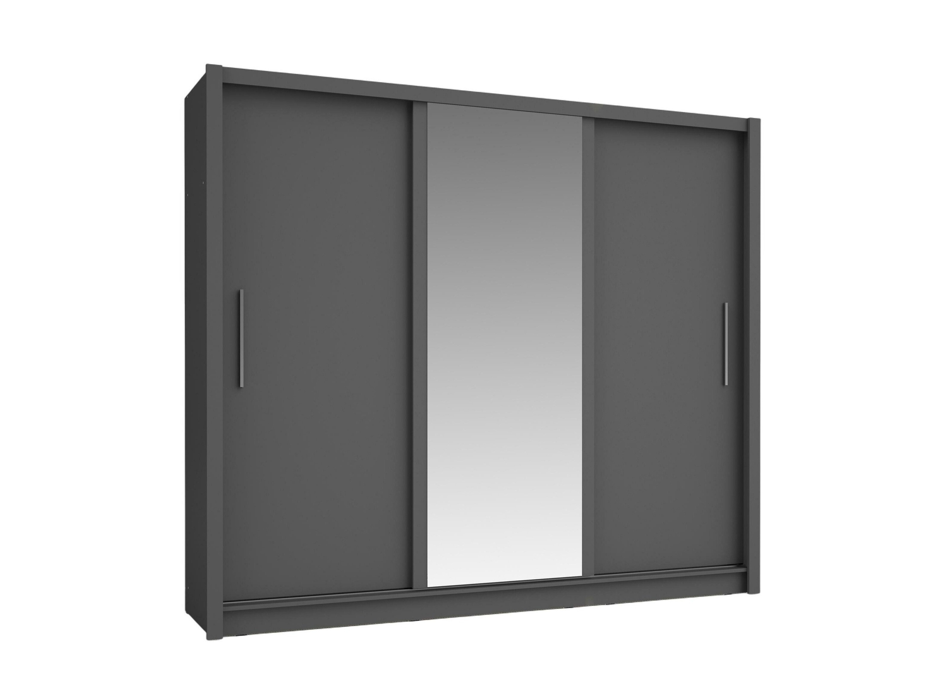 Gardróbszekrény Baytown 141 (Grafit)