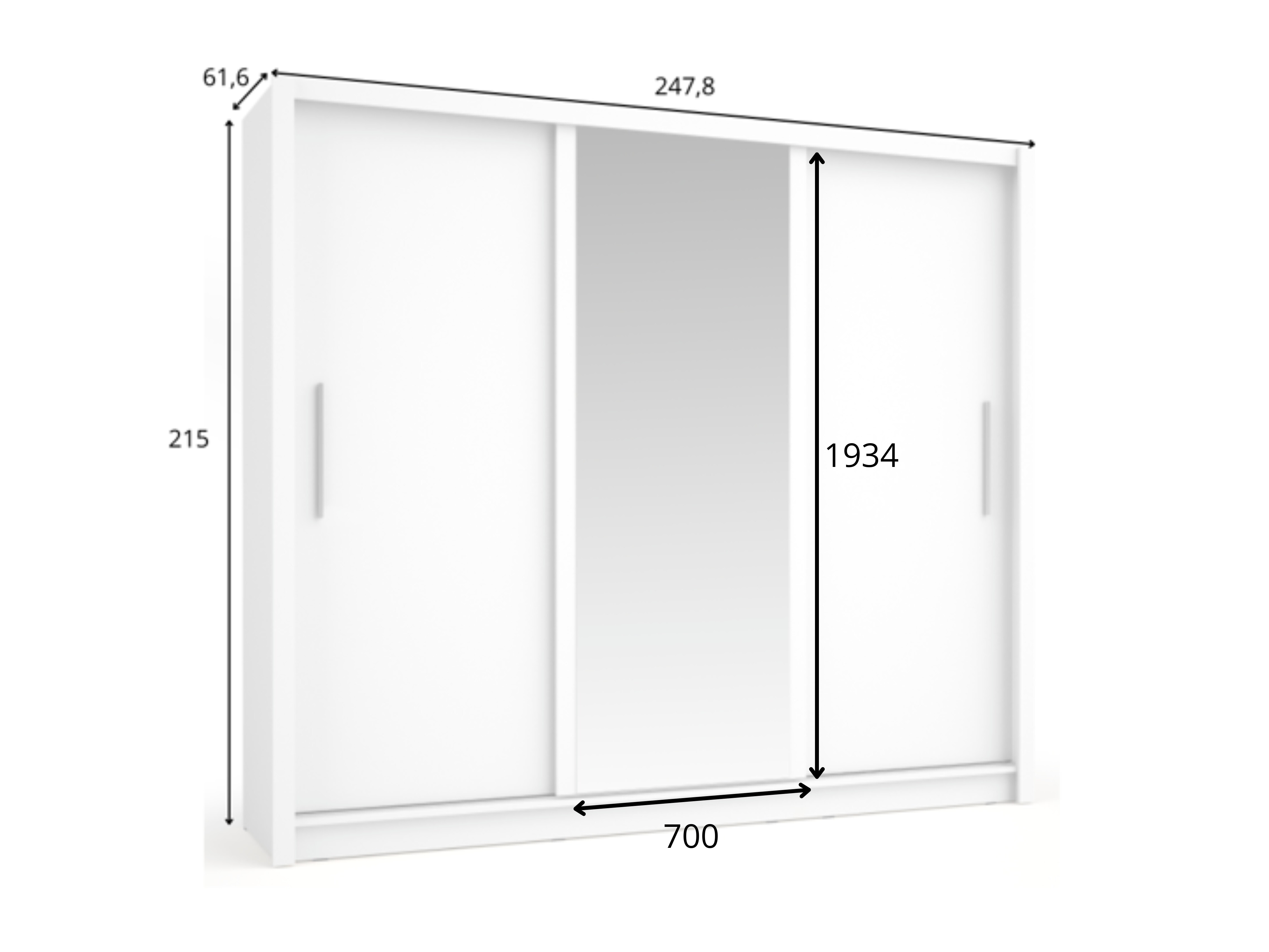 Gardróbszekrény Baytown 141 (Sonoma tölgy)