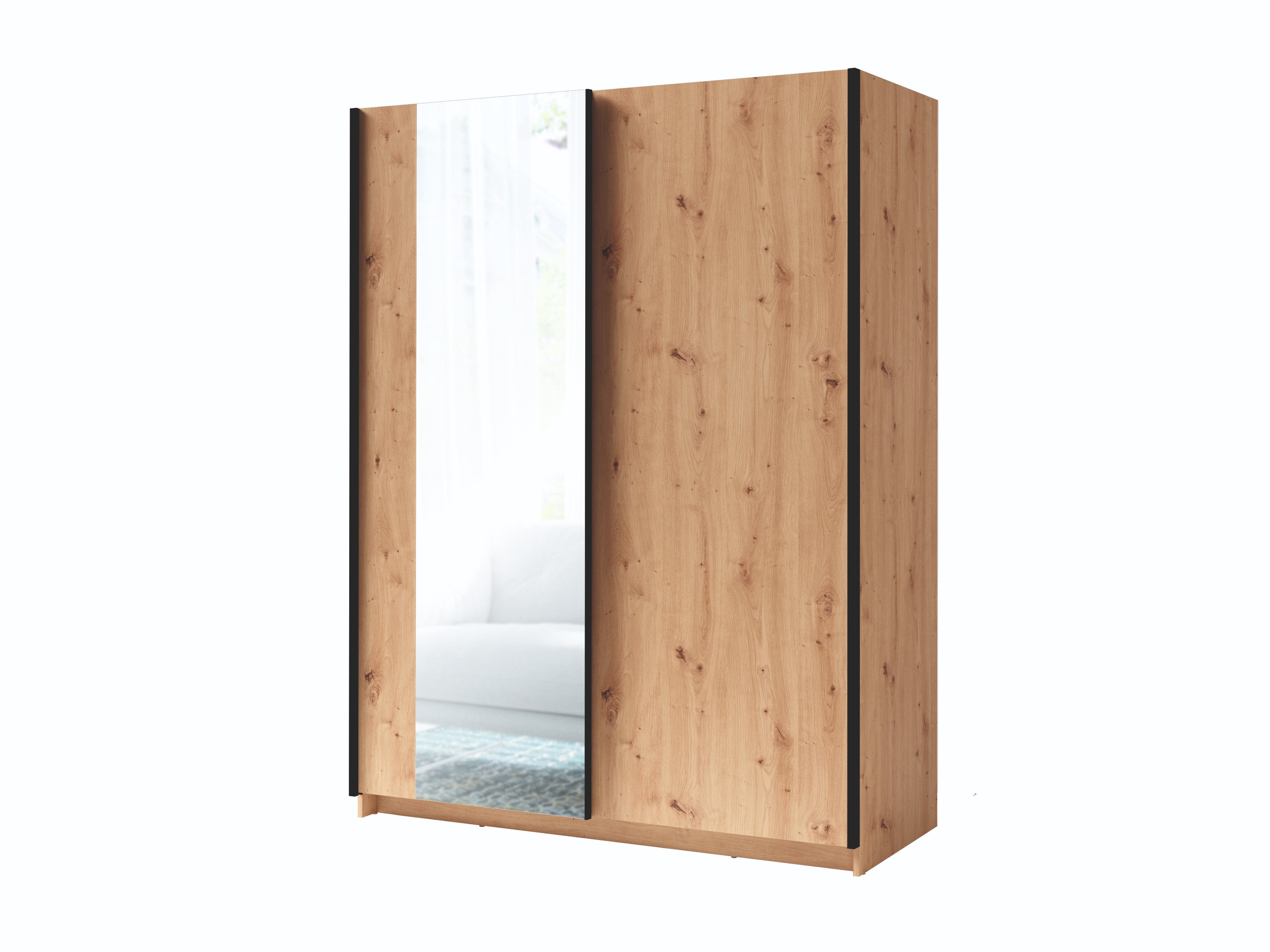 Gardróbszekrény Baytown 145 (Artisan tölgy)