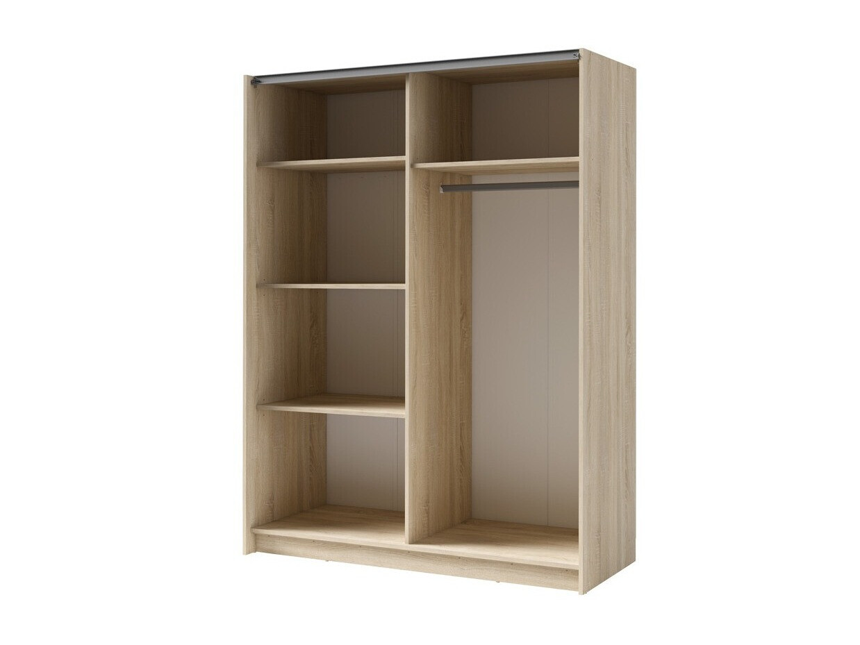 Gardróbszekrény Baytown 145 (Sonoma tölgy)