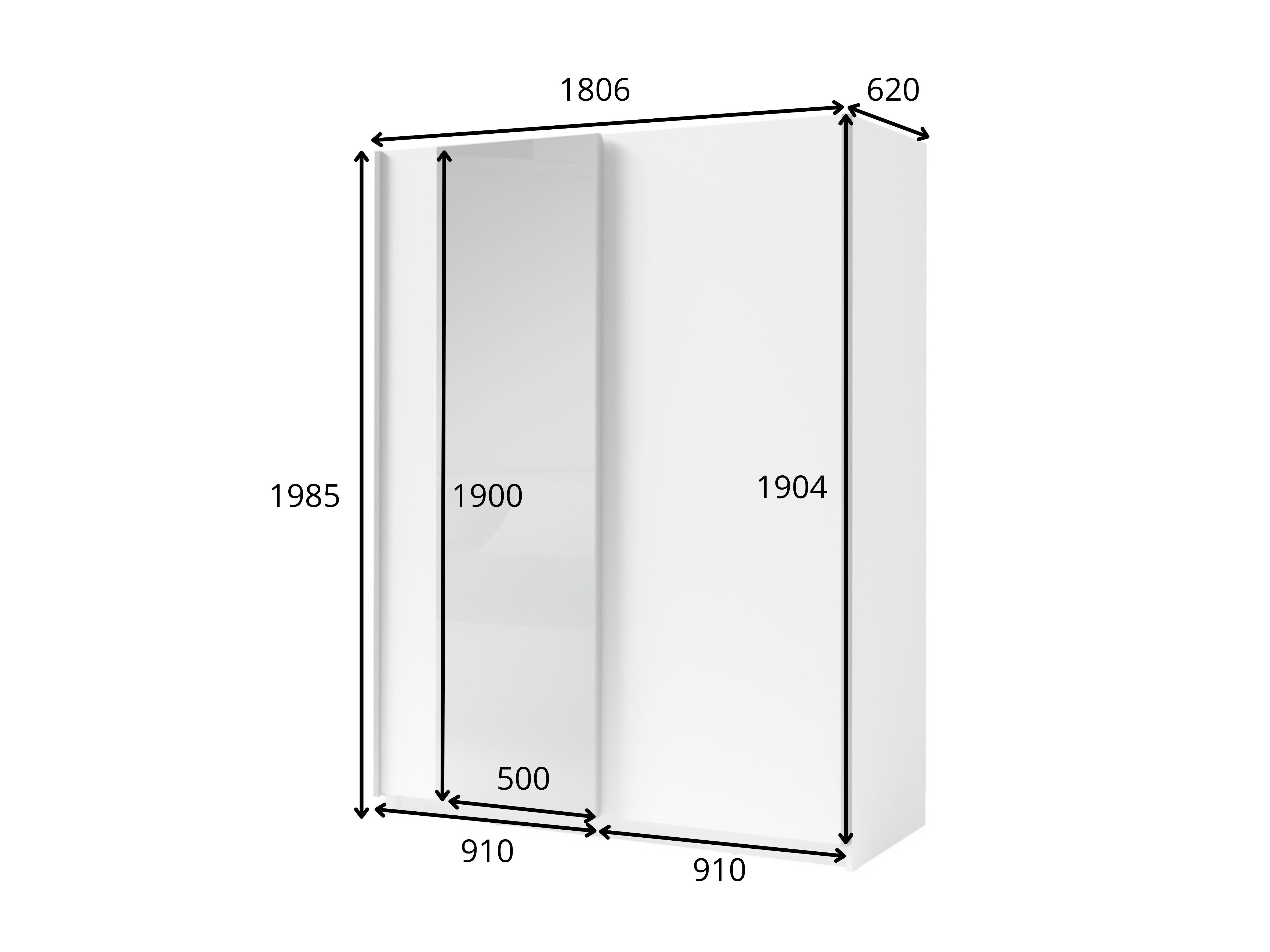 Gardróbszekrény Baytown 146 (Sonoma tölgy)