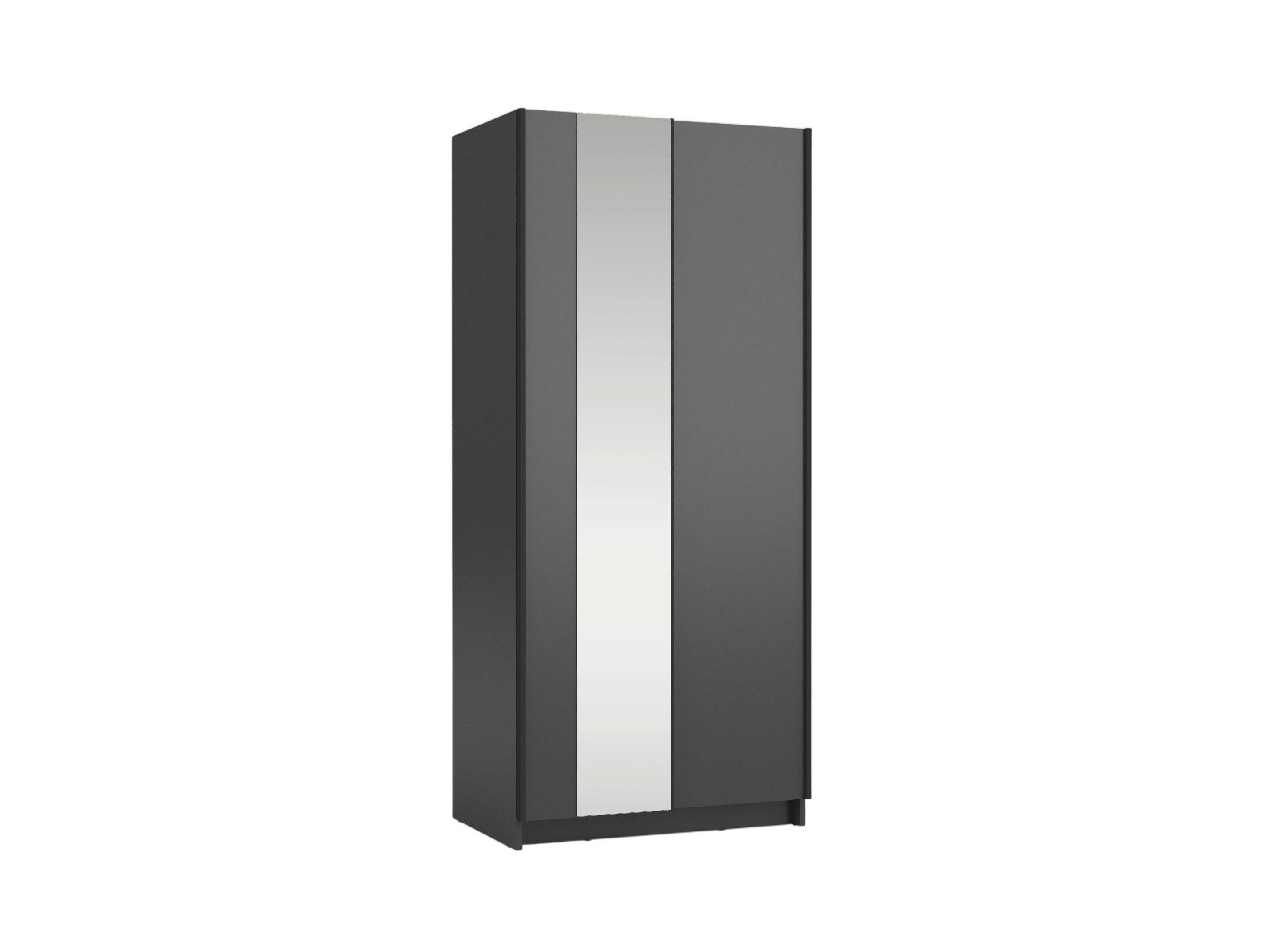 Gardróbszekrény Baytown 147 (Fekete)