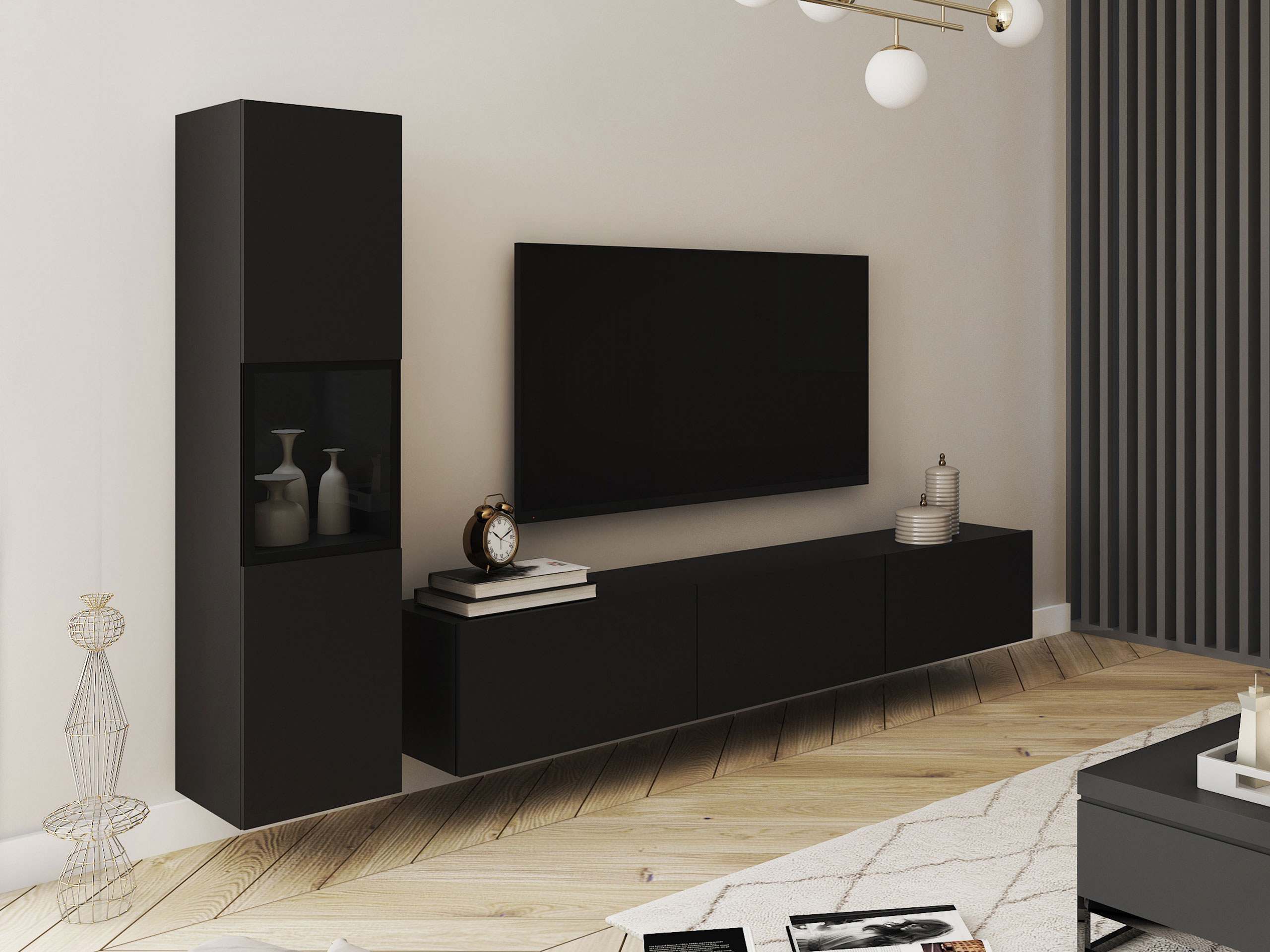 Nappali szett Sarasota 192 (Grafit)