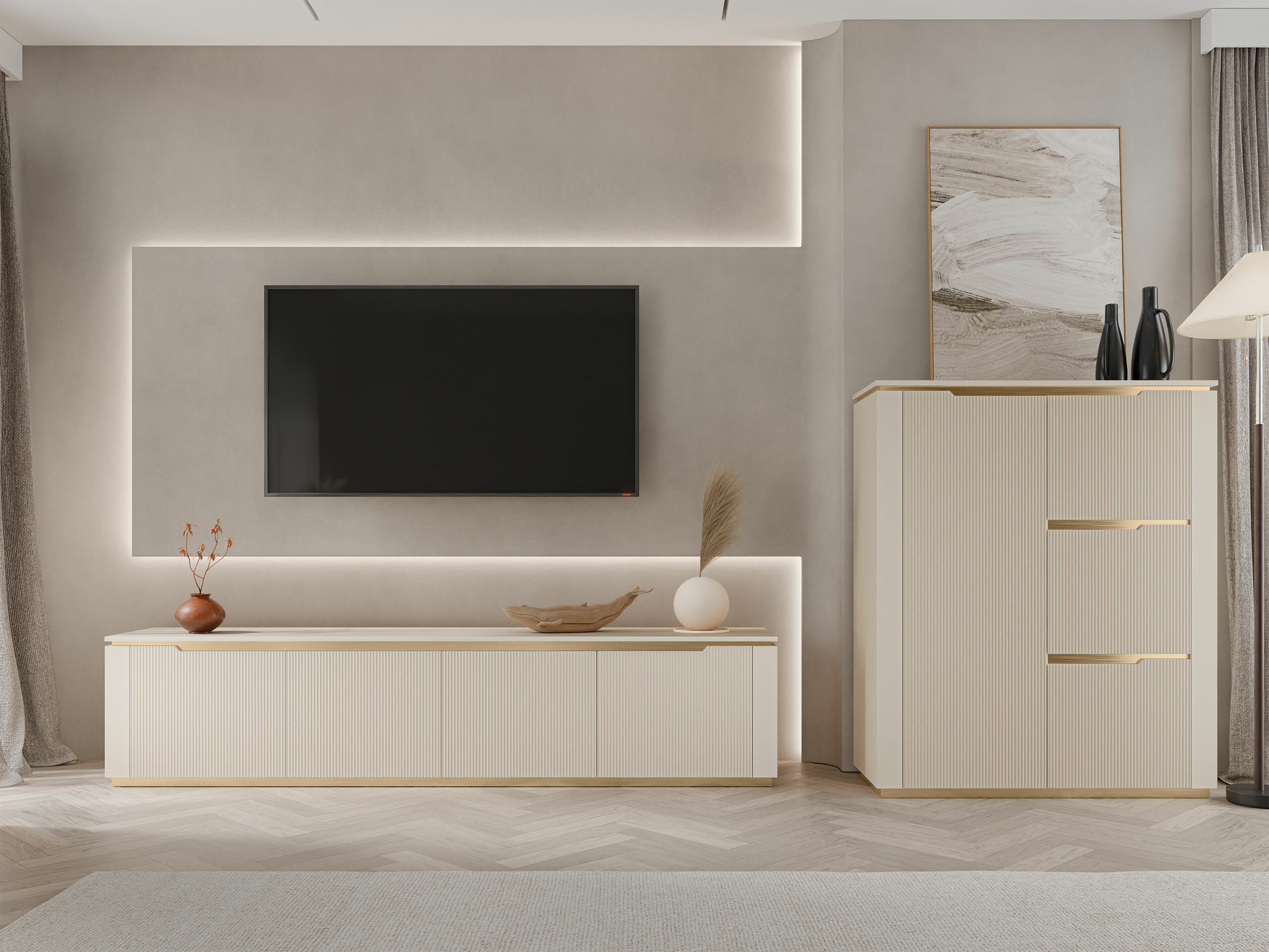 TV-állvány Comfivo Elivelo 102