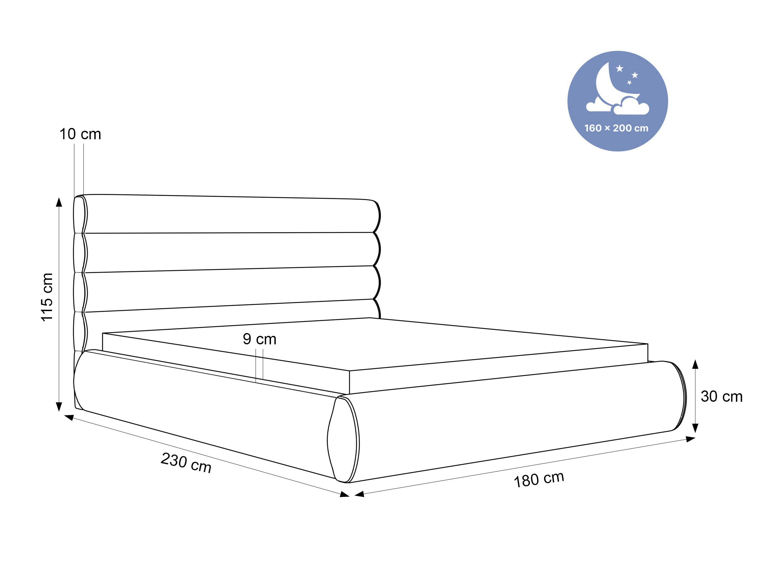 Ágy Hesperia 113 (Riviera 21)