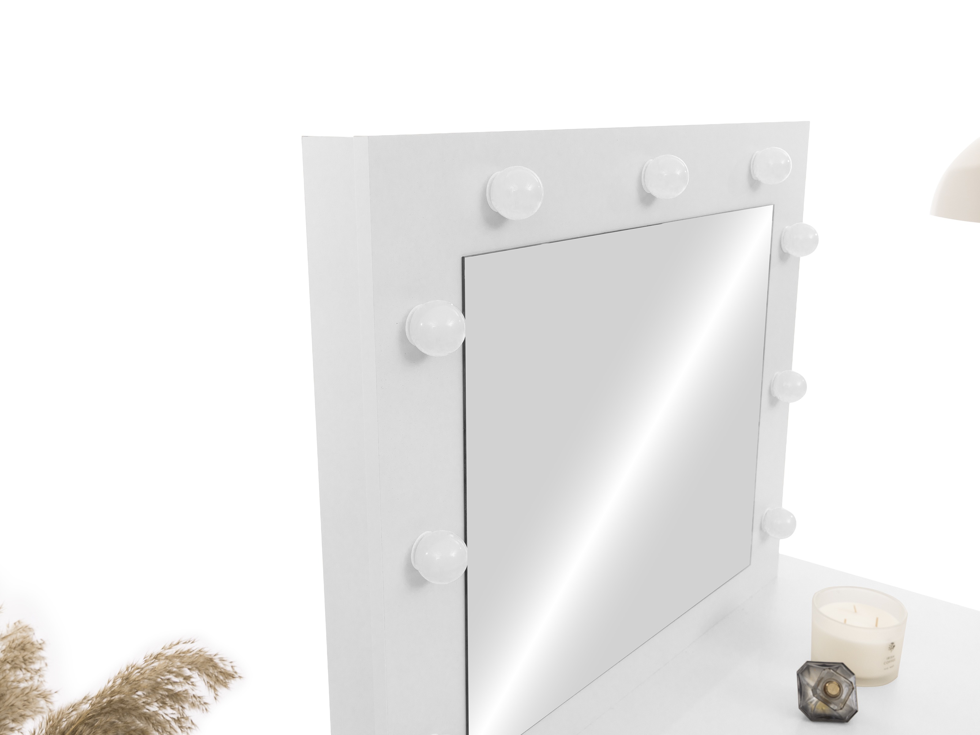 Fésülködő asztal Murrieta 194 (Fehér)