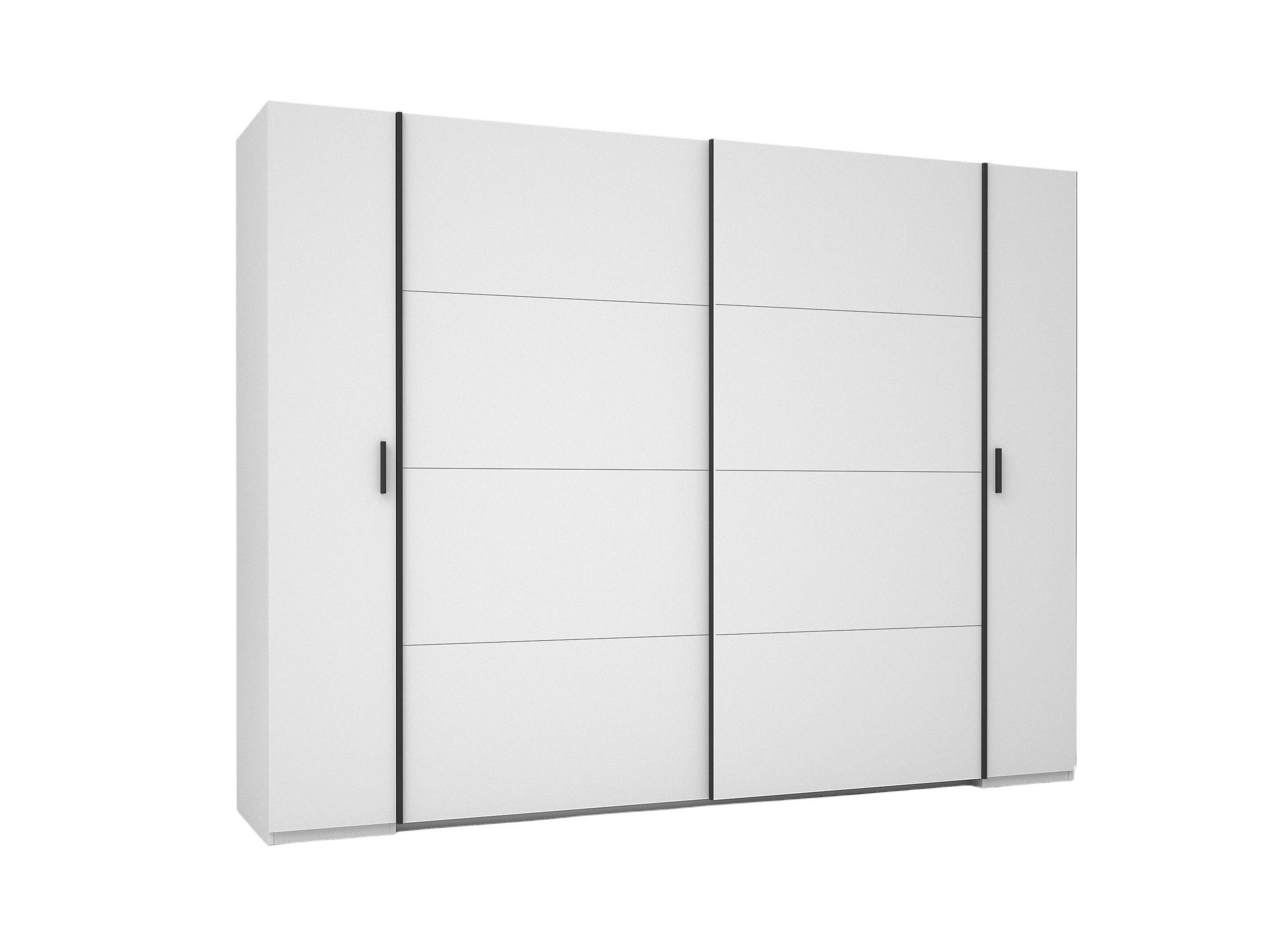 Gardróbszekrény Baytown 150 (Fekete)