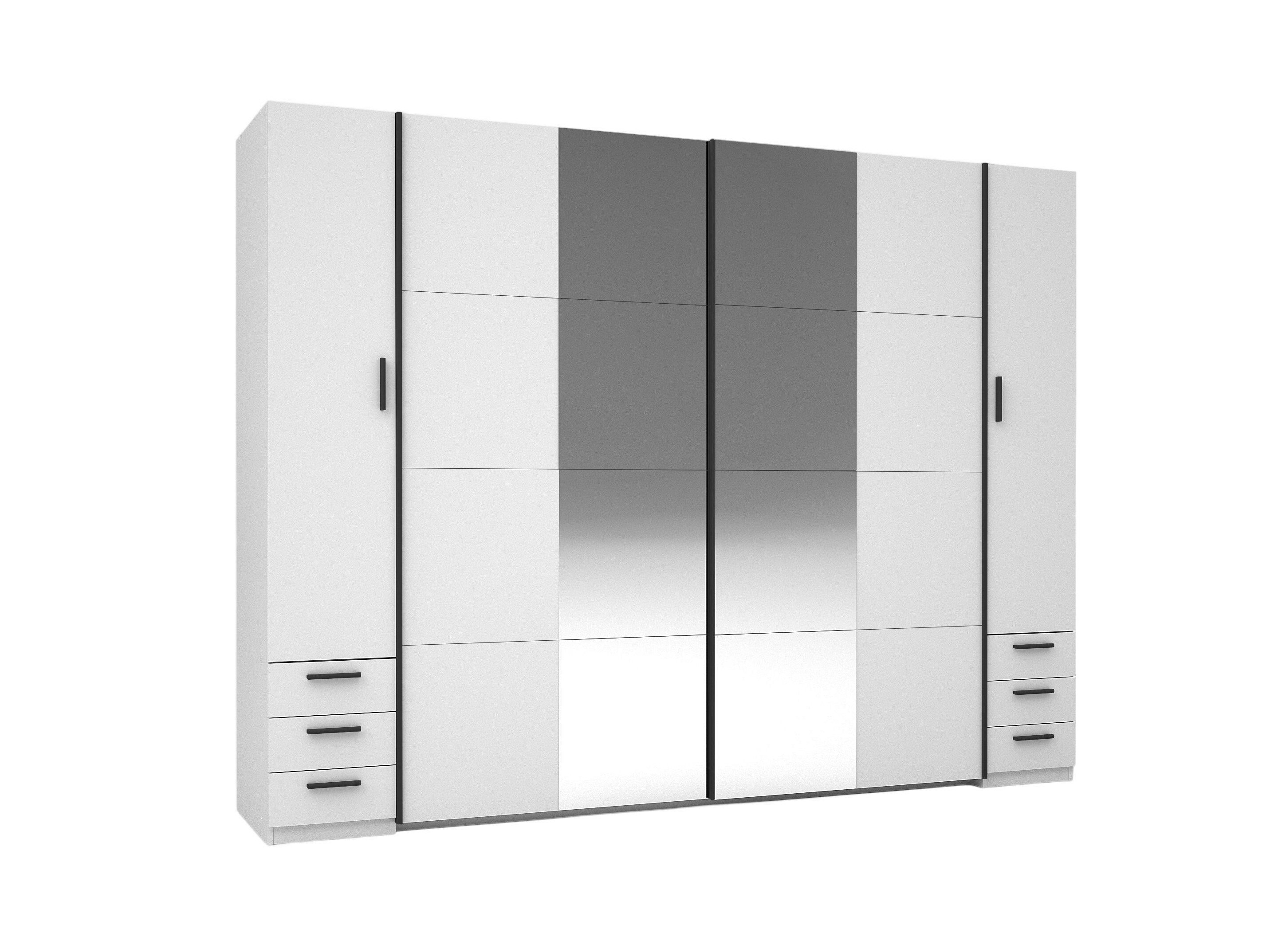 Gardróbszekrény Baytown 153 (Fekete)