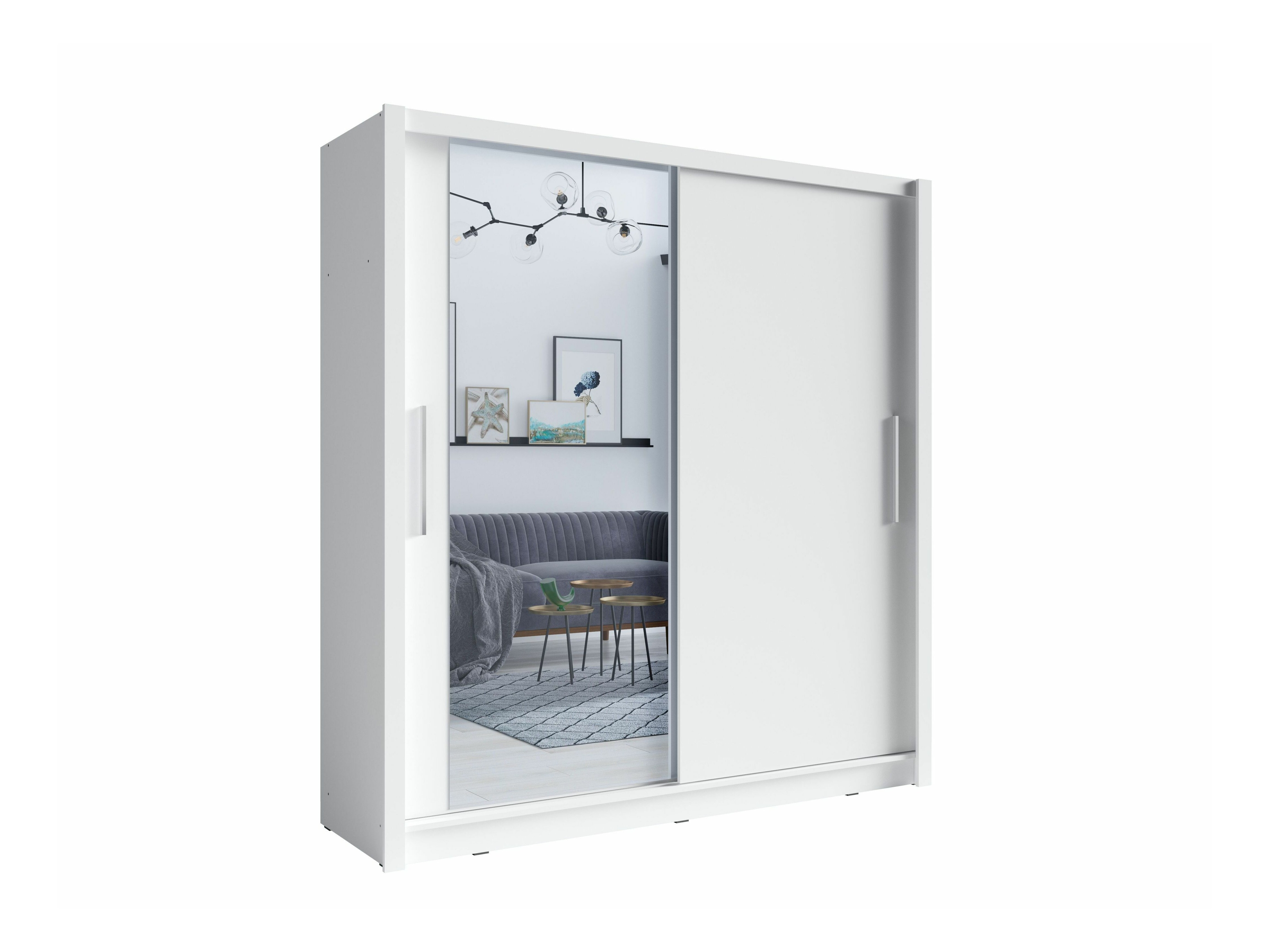 Gardróbszekrény Baytown 155 (Fehér)