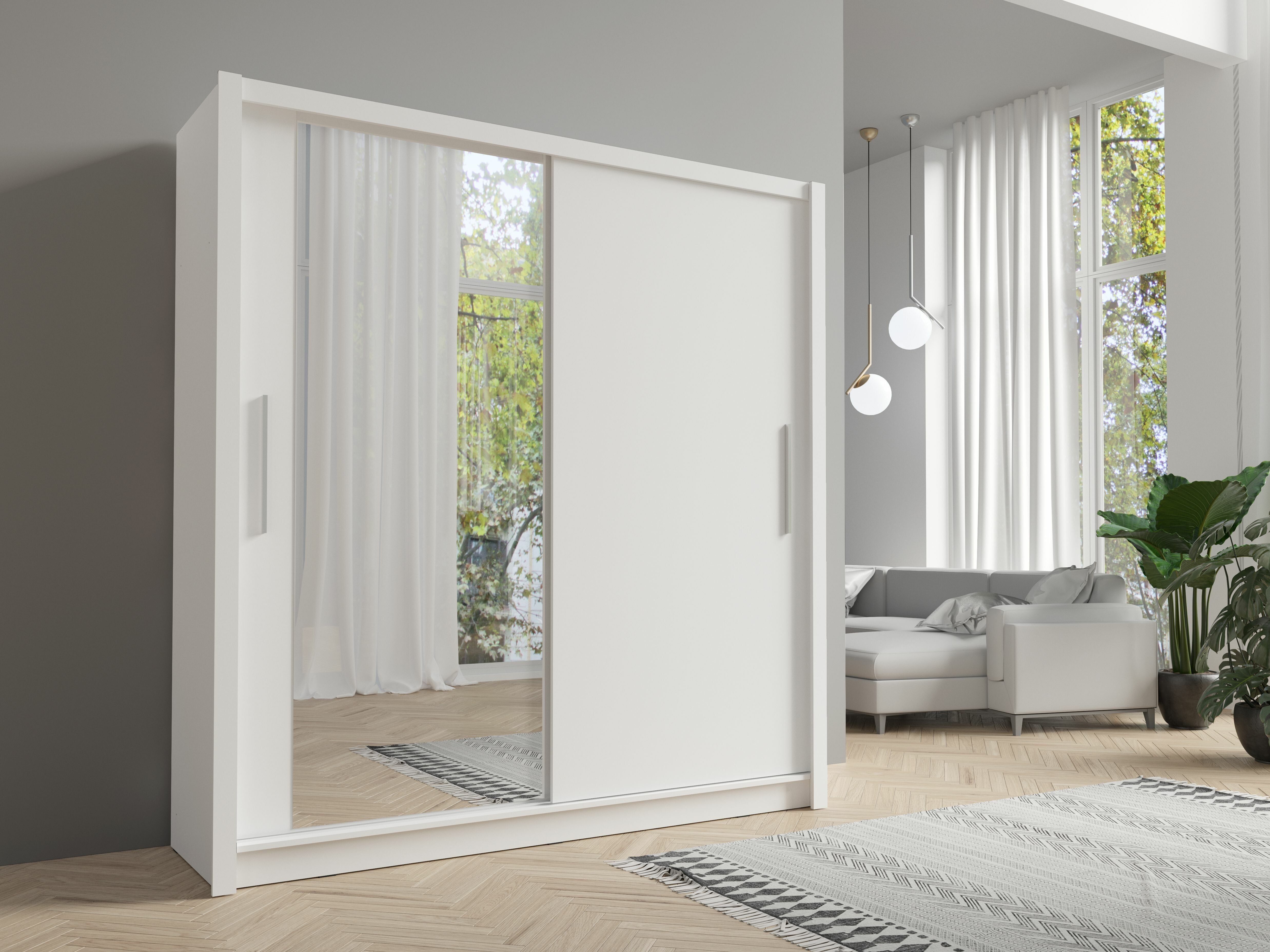 Gardróbszekrény Baytown 155 (Fehér)