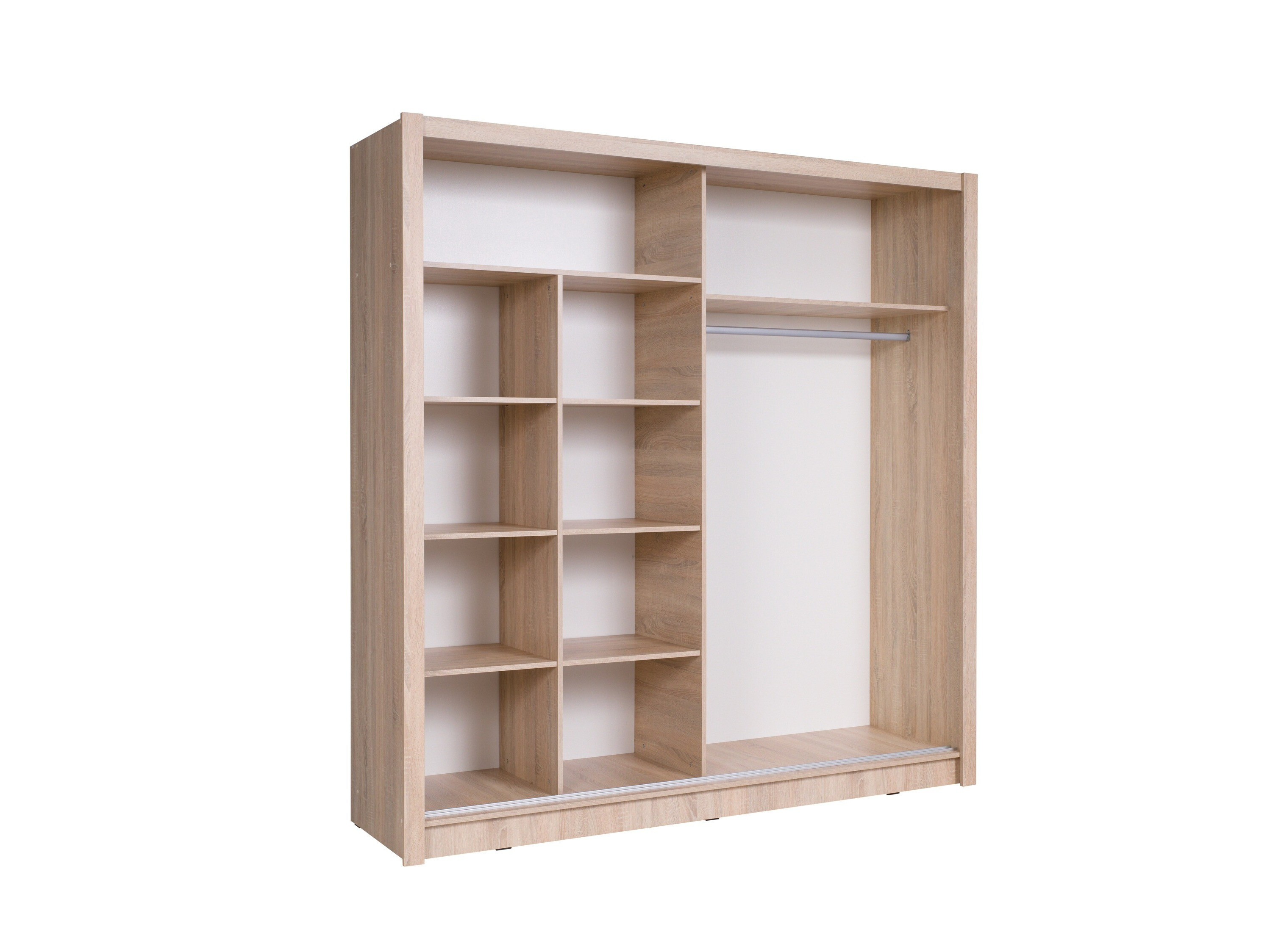 Gardróbszekrény Baytown 155 (Sonoma tölgy)