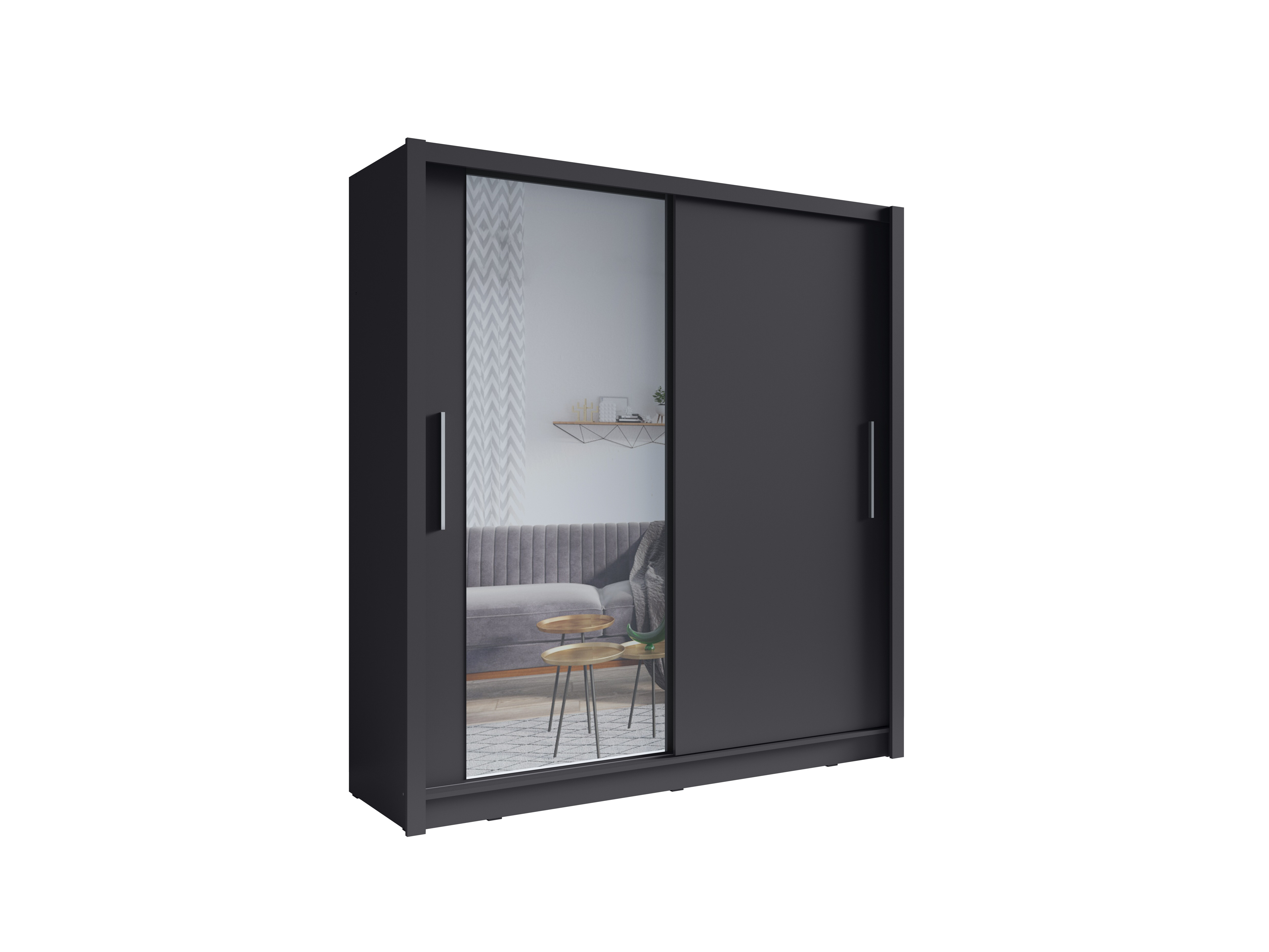 Gardróbszekrény Baytown 156 (Grafit)