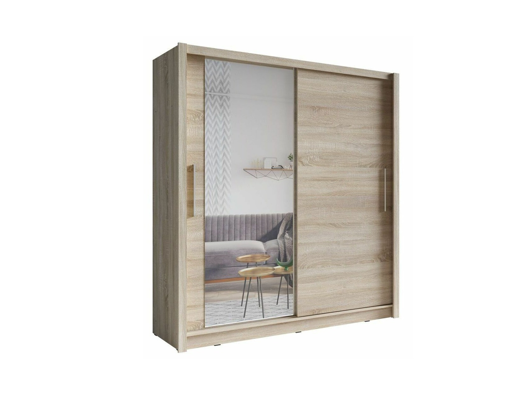 Gardróbszekrény Baytown 156 (Sonoma tölgy)