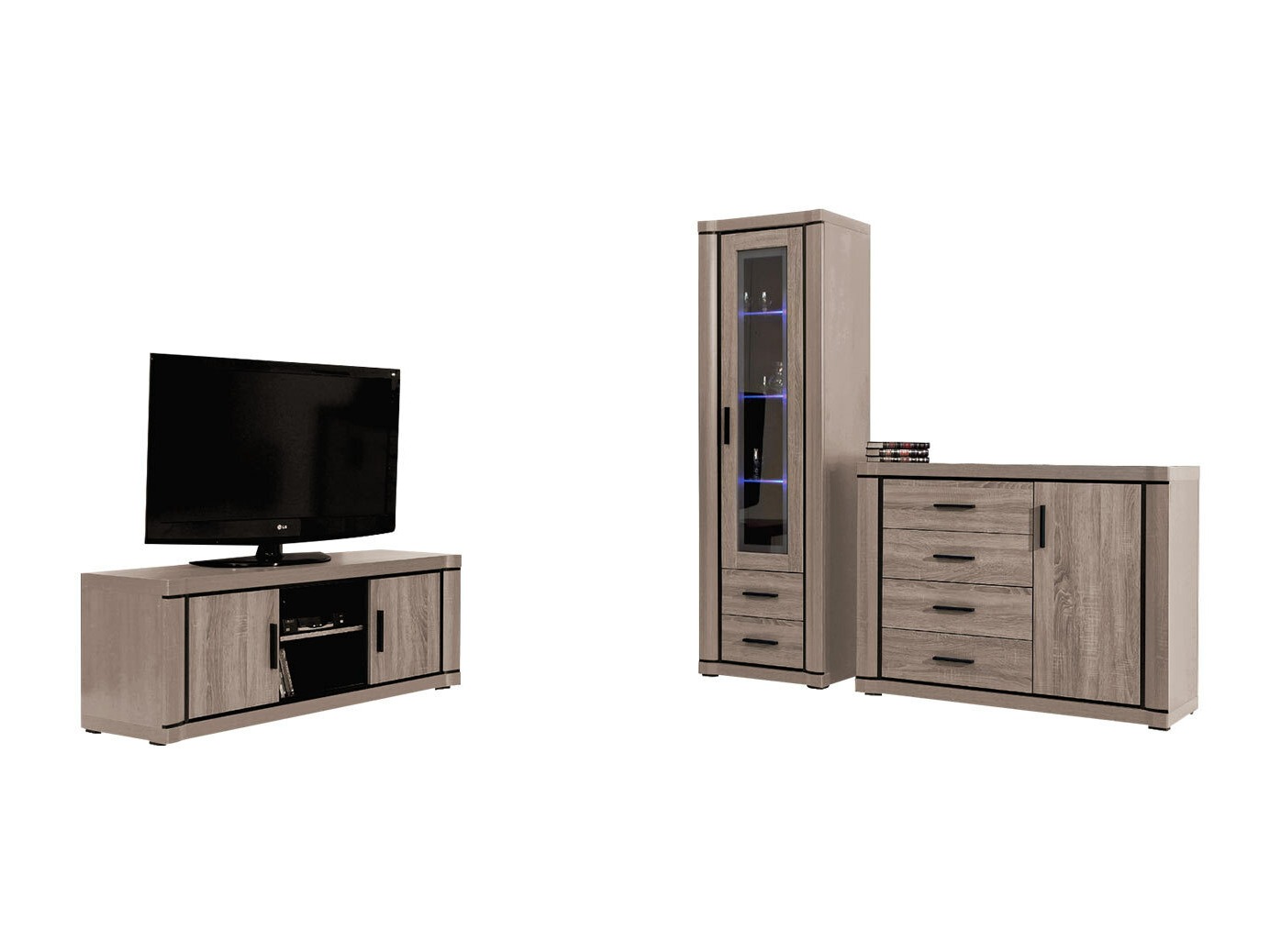 Nappali szett Lorelie 122 (Triufel tölgy)