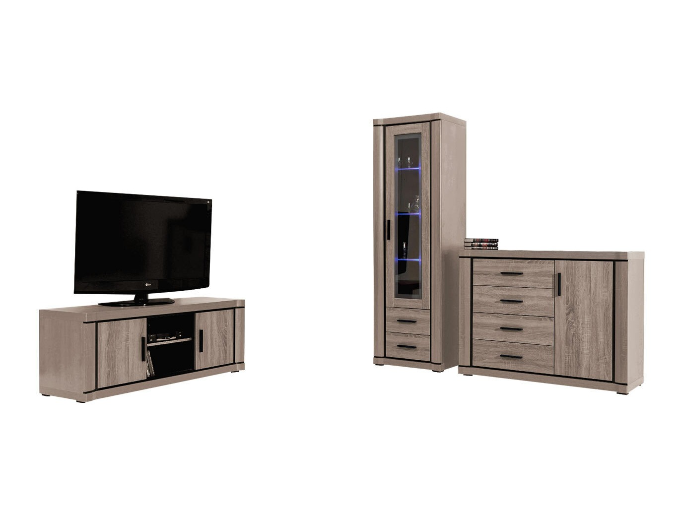 Nappali szett Lorelie 122 (Triufel tölgy)