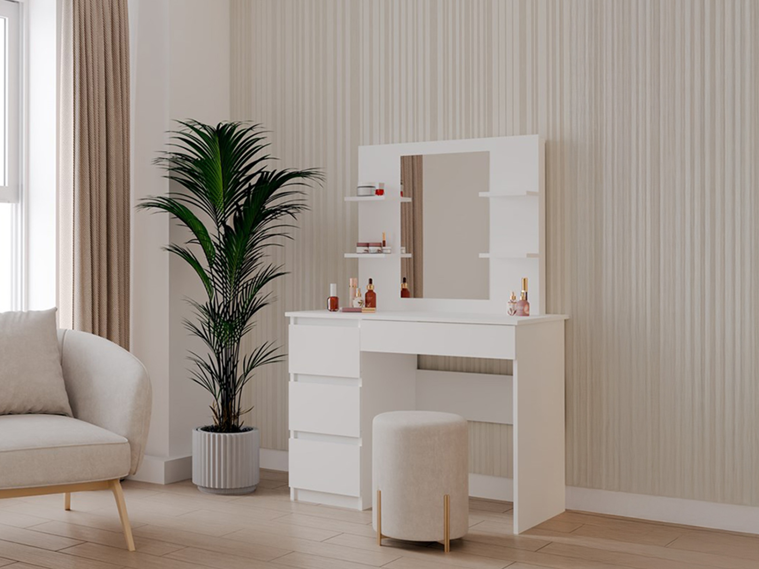 Fésülködő asztal Mandeville 351 (Bal)