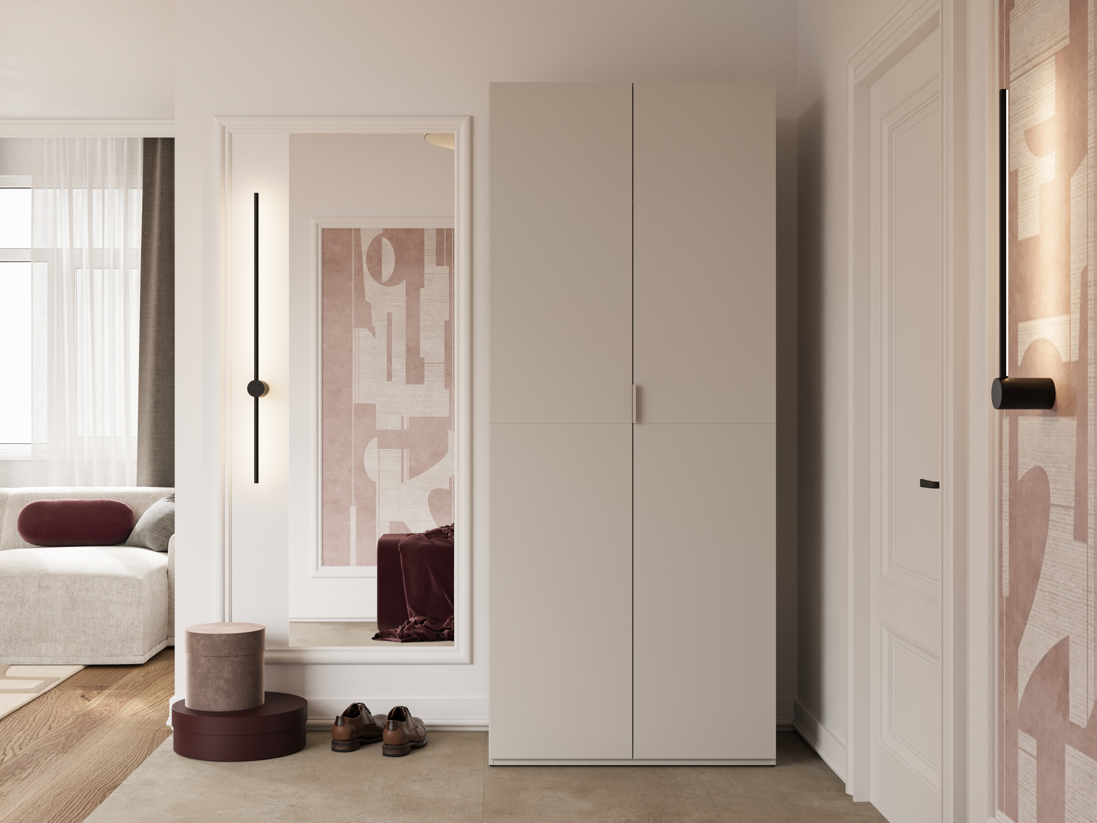 Gardróbszekrény Austin 387 (Kasmír)