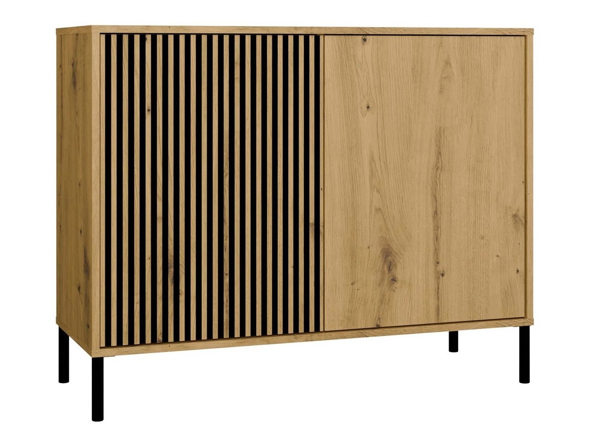 Szekrény Orlsone 109 (Artisan tölgy + Fekete)