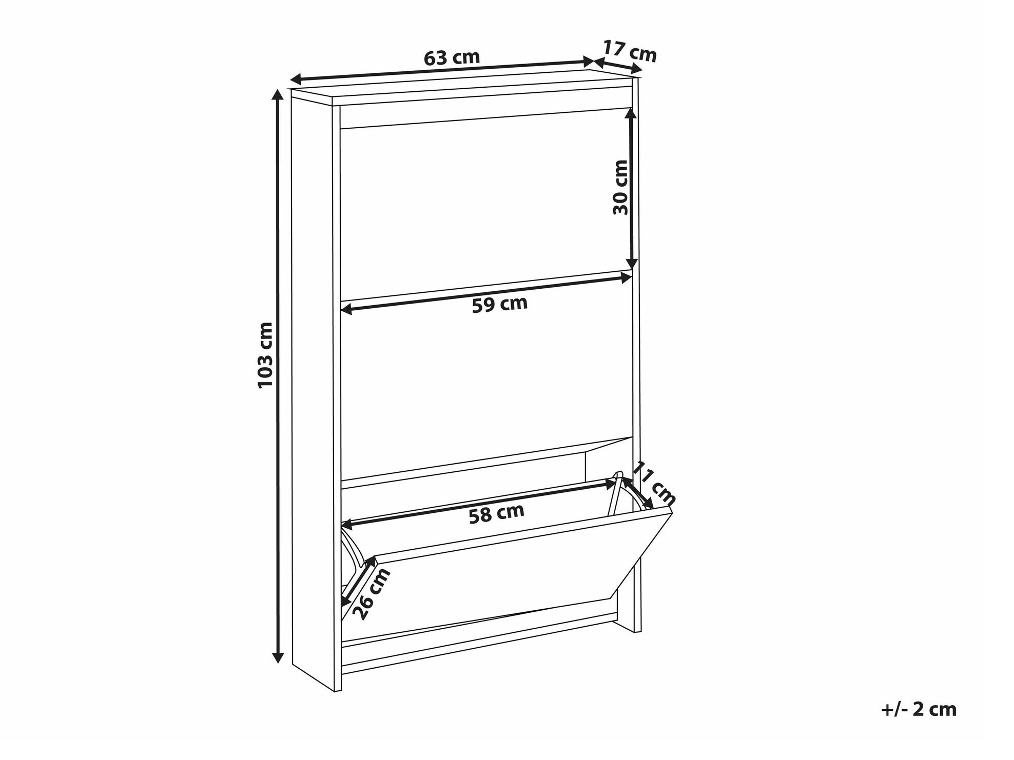 Cipőtároló SH10647