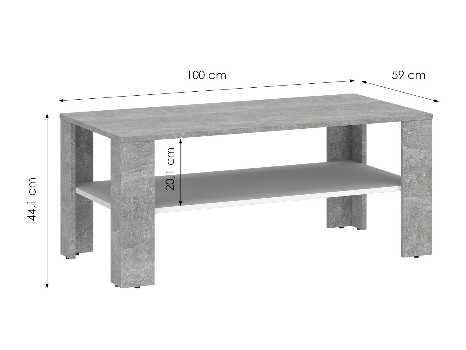 Dohányzóasztal Ontario 201