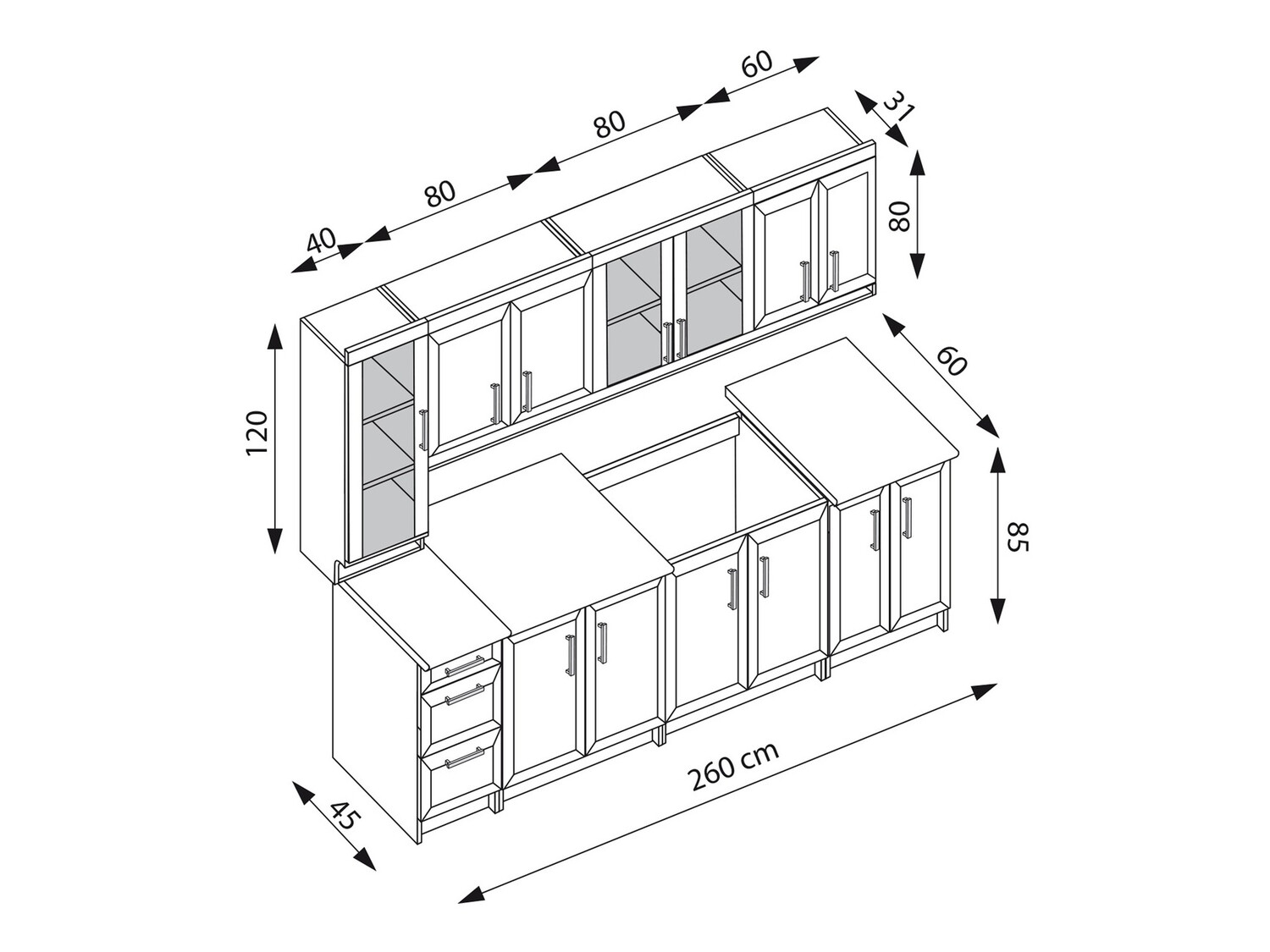 Konyhabútor SH10649