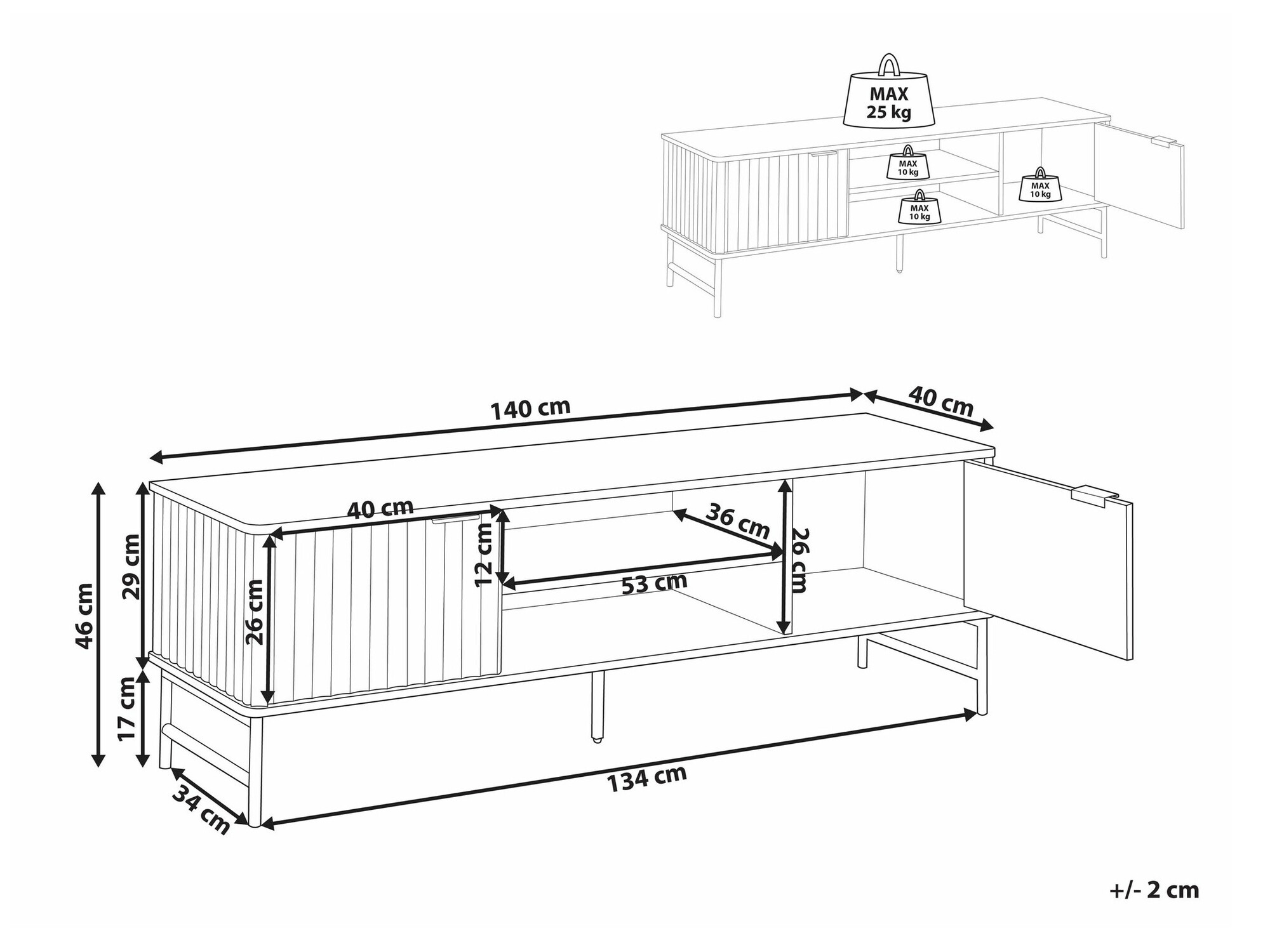 TV-állvány SH10648