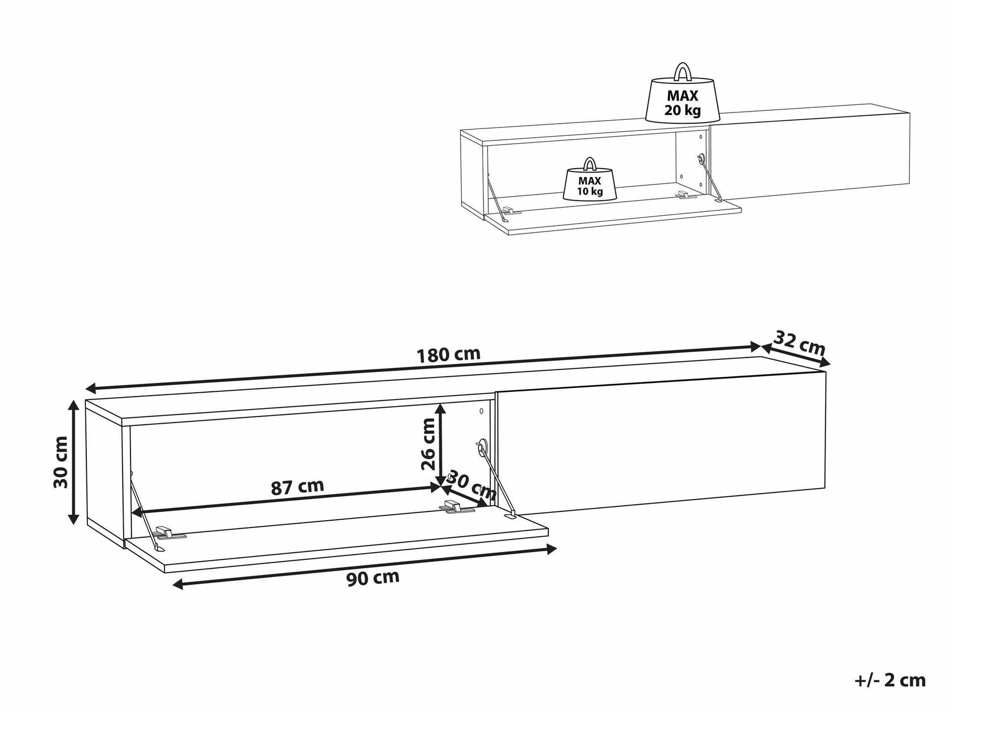 TV-állvány SH10656
