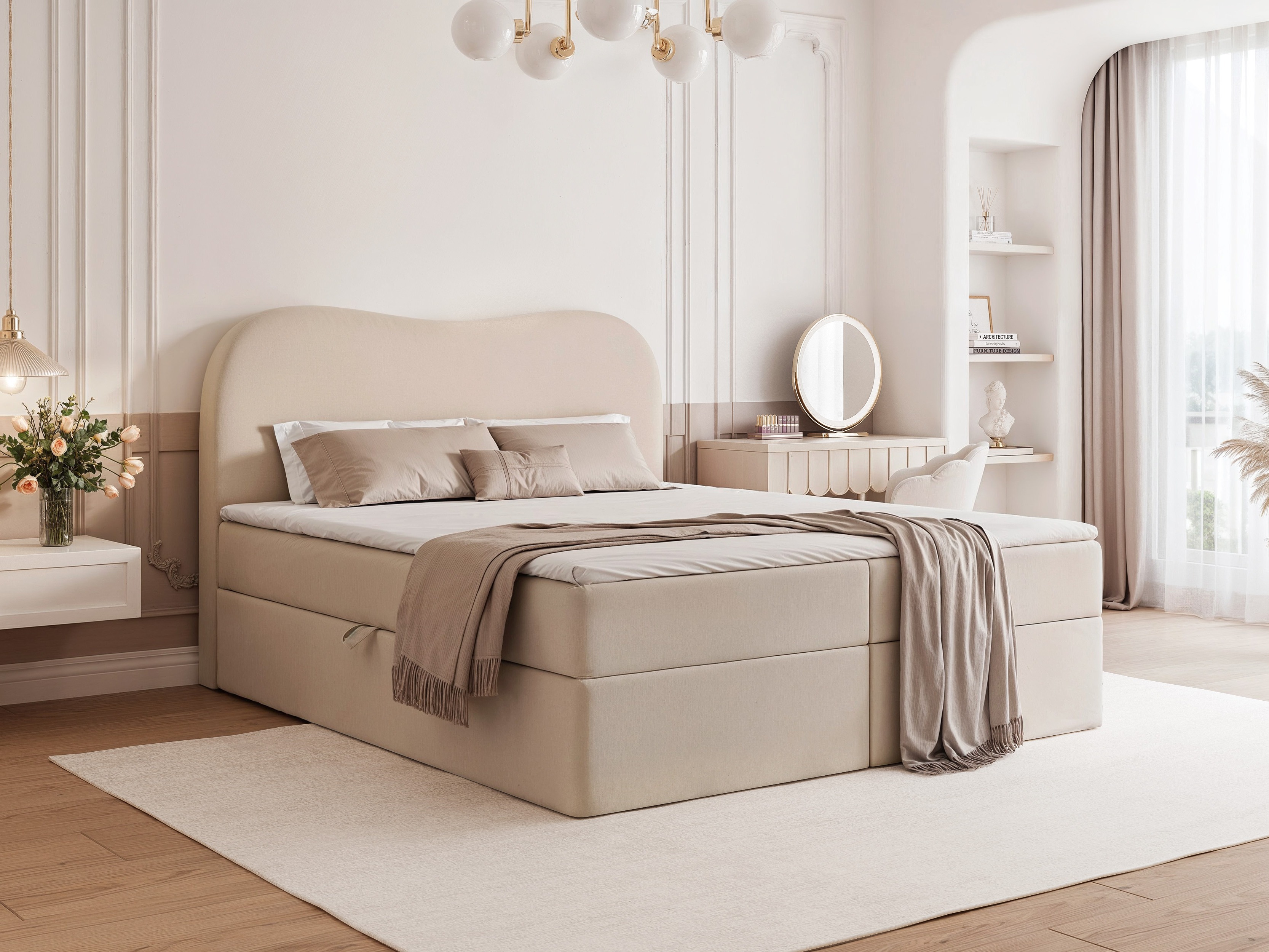 Kontinentális ágy Hesperia 117 (Dream Velvet 202.05)
