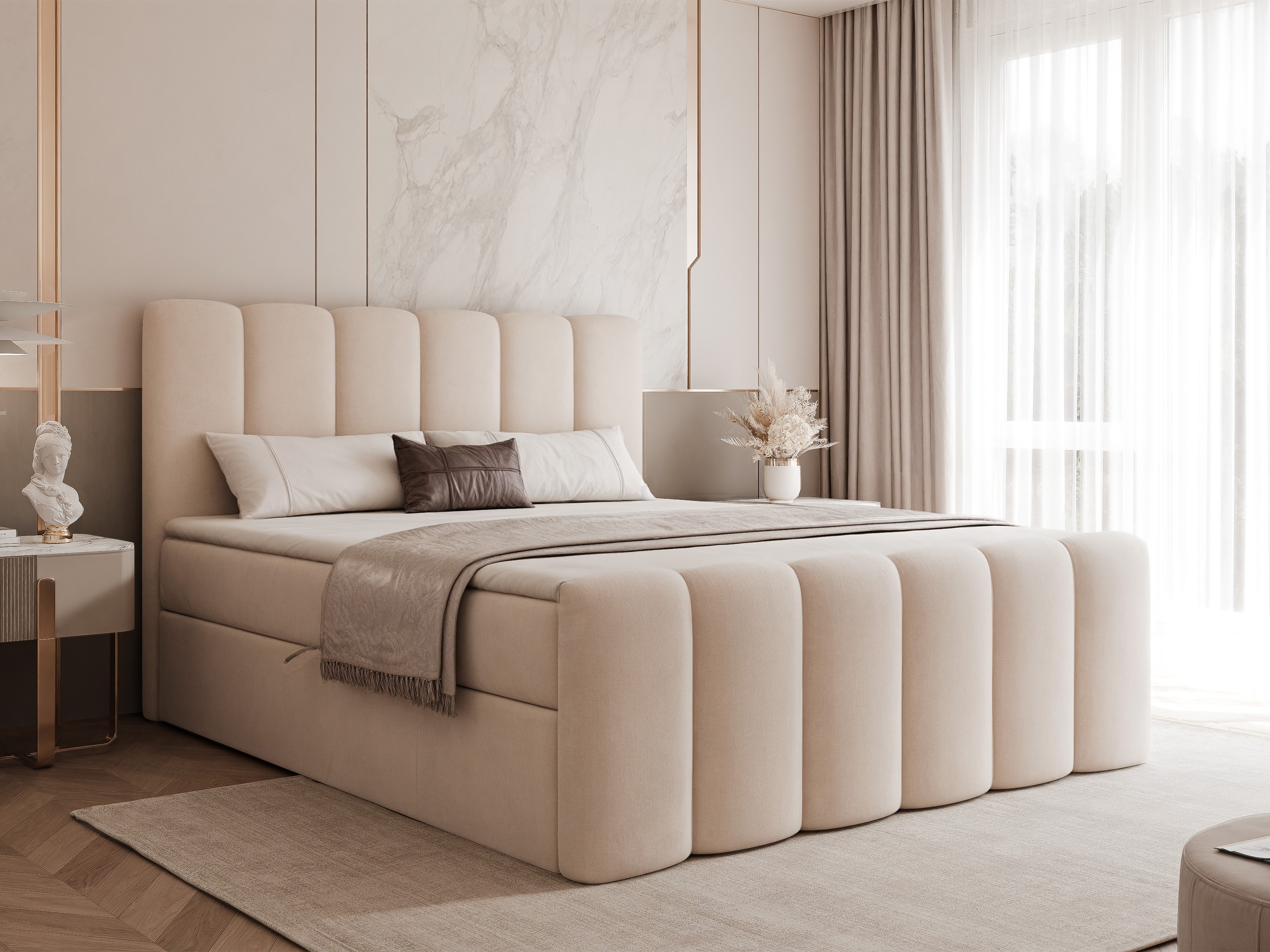 Kontinentális ágy Hesperia 118 (Magic Velvet 2250)