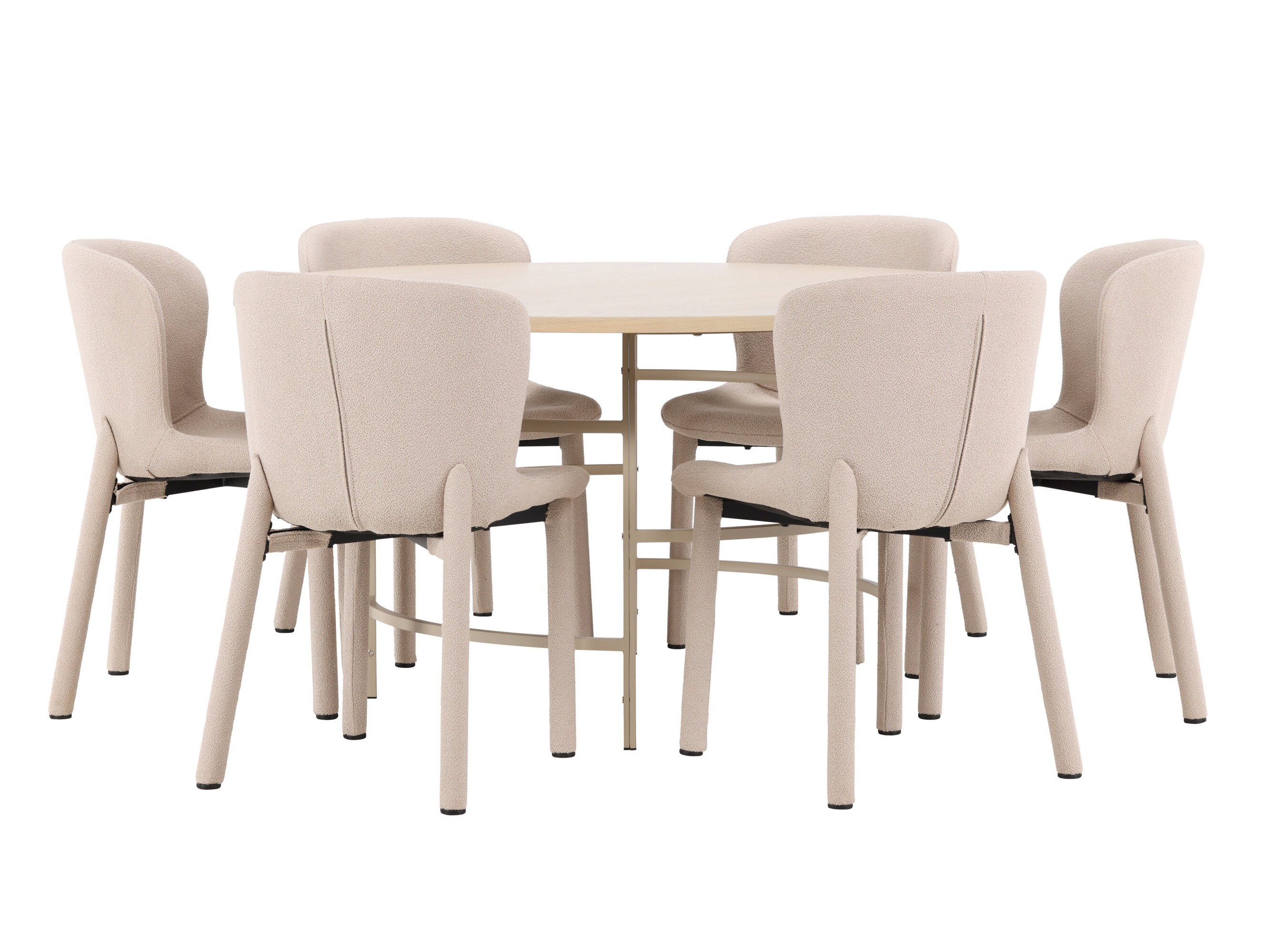 Étkezőgarnitúra Dallas 4987 (Világosbarna)