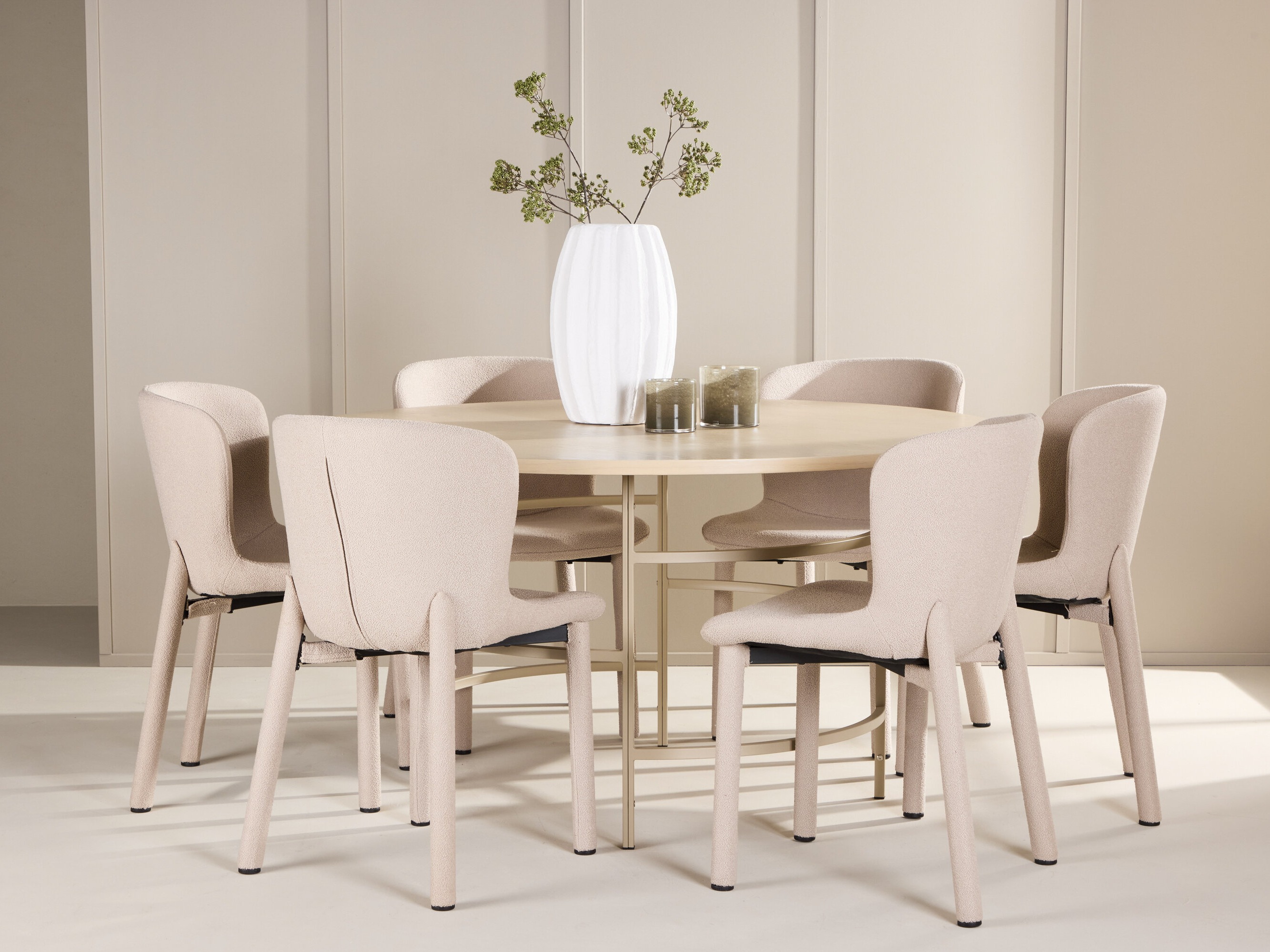 Étkezőgarnitúra Dallas 4987 (Világosbarna)